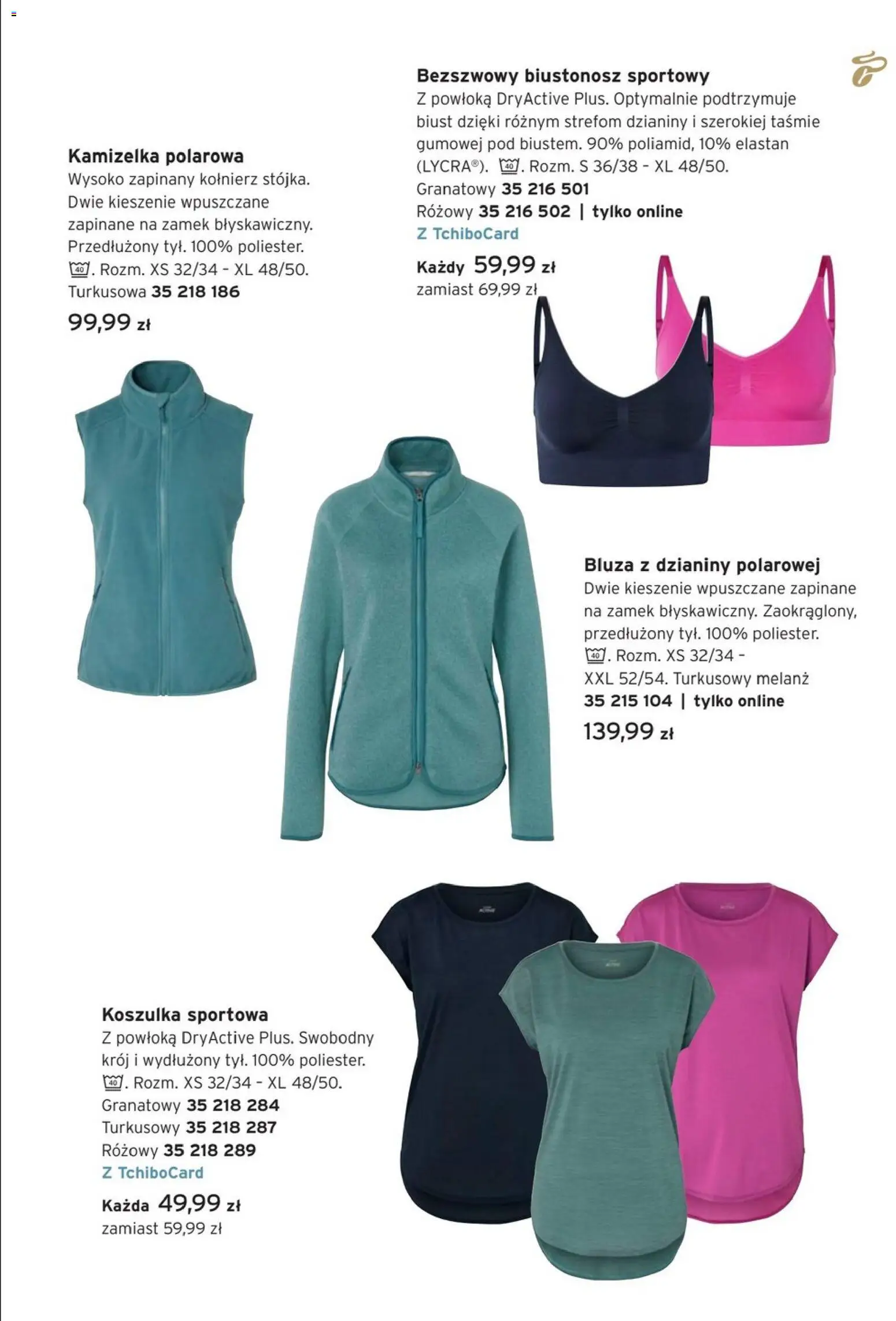 Tchibo promocje od 14.04.2026 | Strona: 7 | Produkty: Kamizelka, Biustonosz