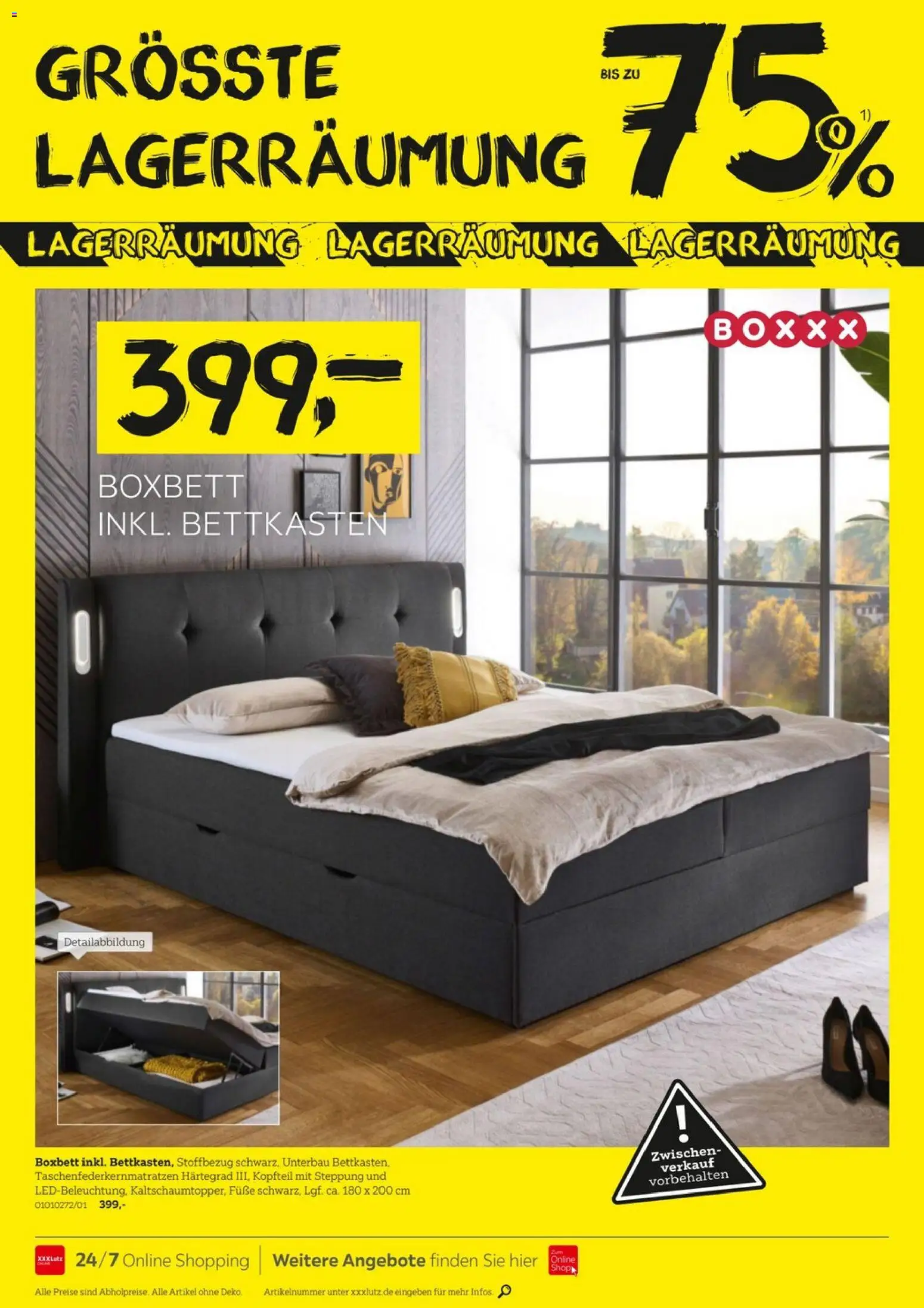 XXXL Lutz Größte Lagerräumung – gültig ab 11.01.2026 | Seite: 4