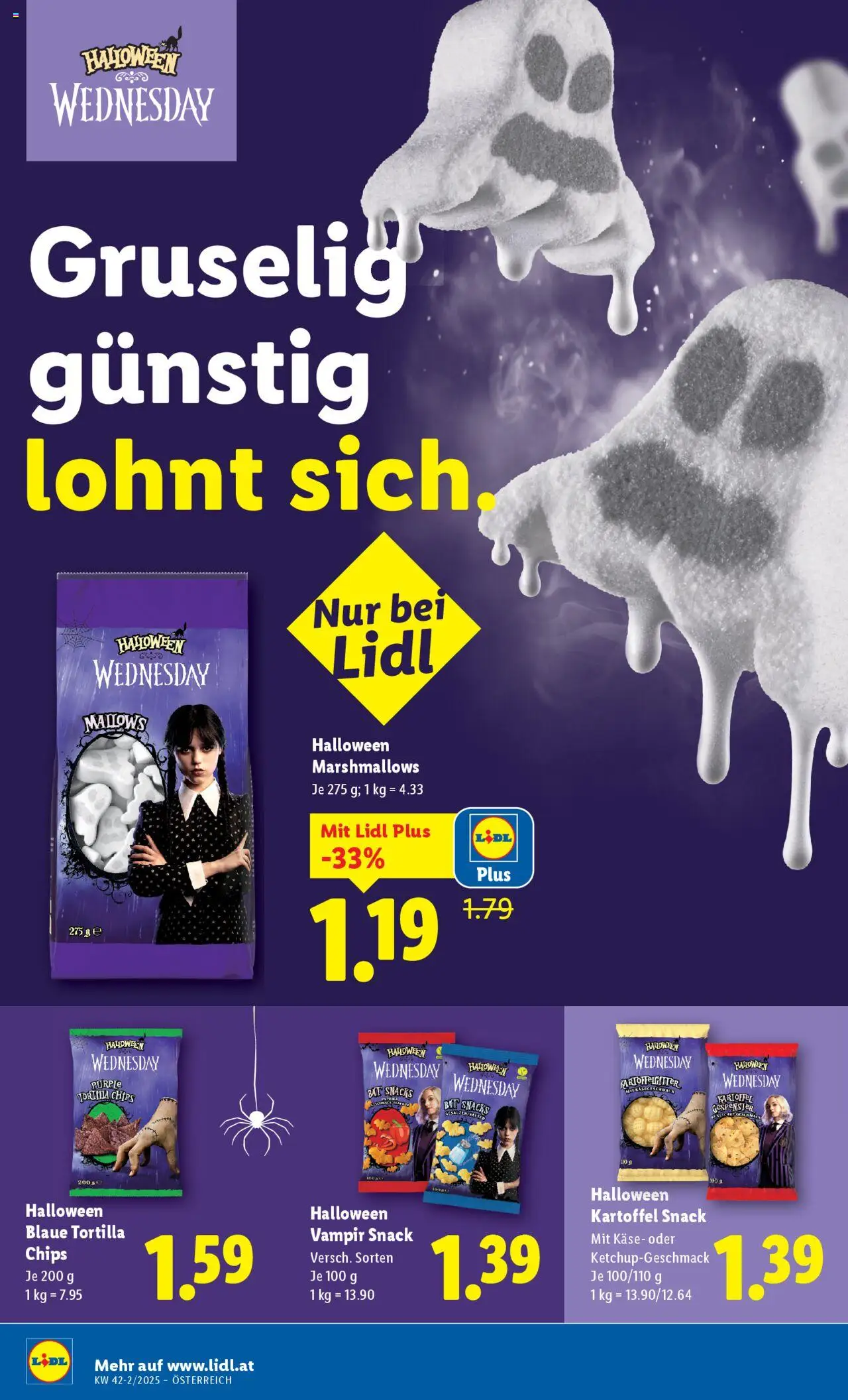 Lidl Flugblatt gültig ab 16.10.2025 | Seite: 16 | Produkte: Chips, Ketchup, Käse