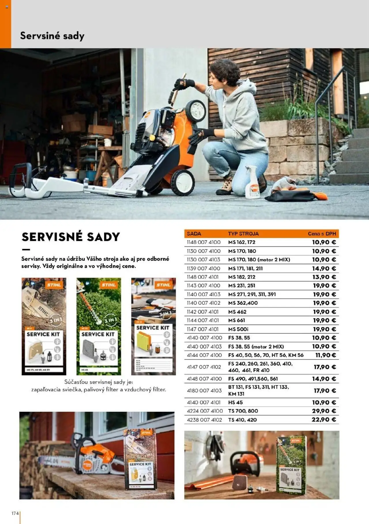 Nové STIHL akcie – leták je platný od 01.04.2025 | Strana: 174
