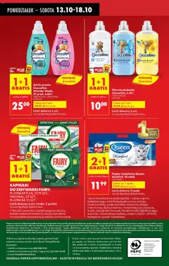 Pogląd oferty "KAPSUŁKI DO ZMYWARKI FAIRY: PLATINUM PLUS, 17/19 SZT.; ORIGINAL, 29 SZT., PLATINUM, 21 SZT., Kapsułki do zmywarki" - ważna od 13.10.2025 | Strona: 74