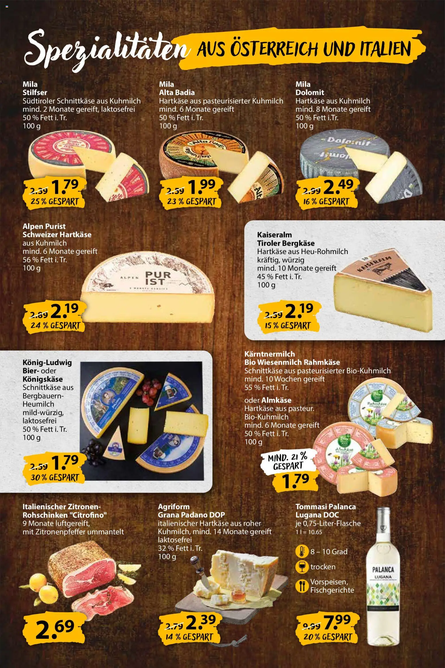 V-Markt - K&#228;sebeilage 2025 – gültig ab 30.10.2025 | Seite: 7 | Produkte: Bier, Zitronen