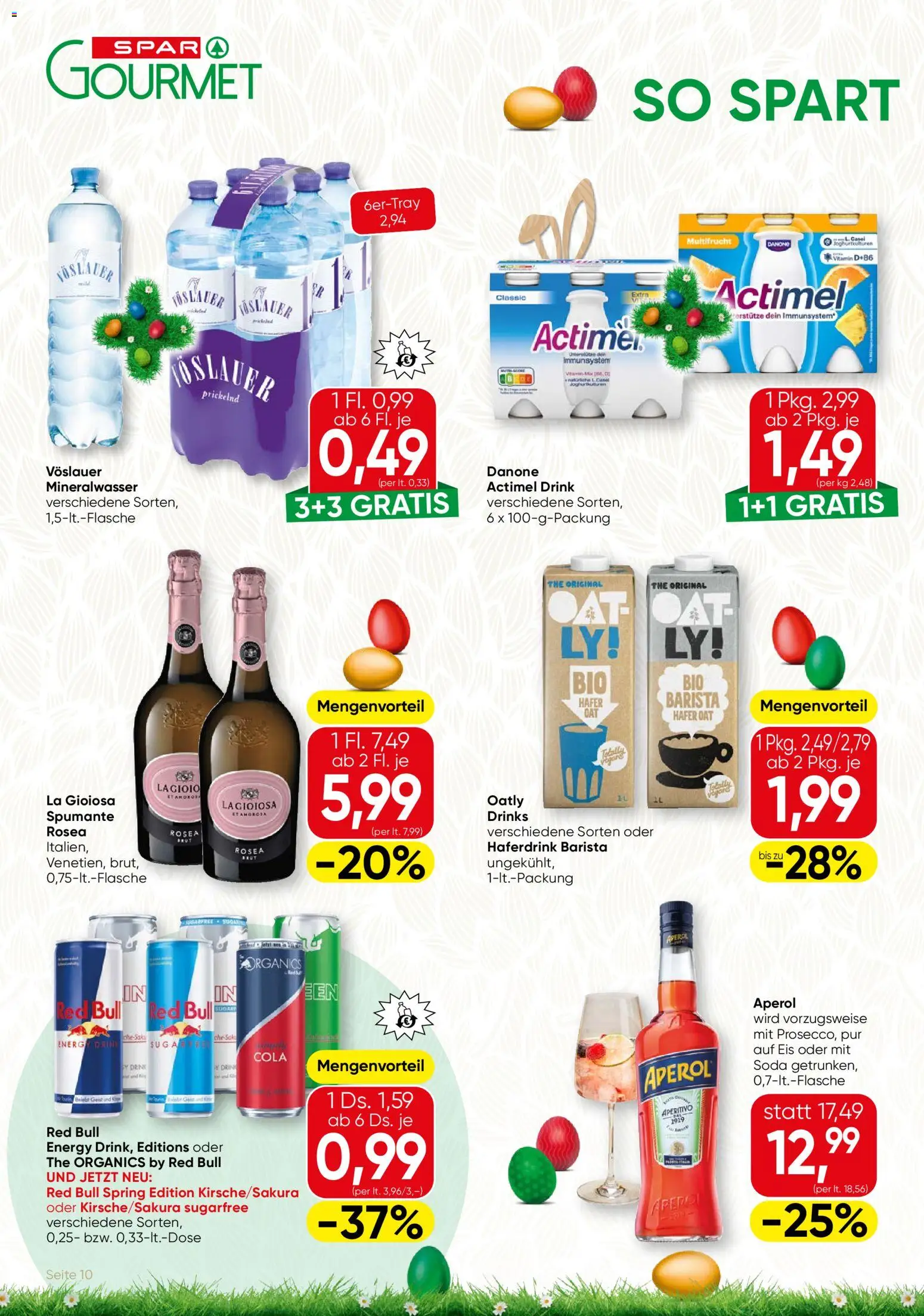 SPAR Gourmet Flugblatt gültig ab 26.03.2026 | Seite: 10 | Produkte: Eis