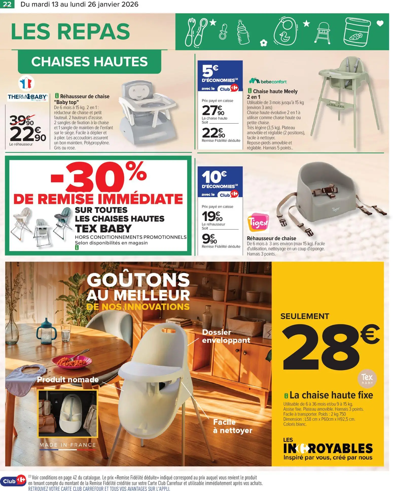 {H1} | Page: 24 | Produits: Plateau, Poids, Rehausseur, Chaise