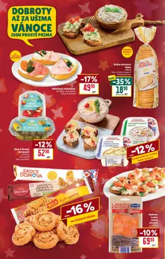 Náhled letáku Billa Velký leták od 17.12.2025 | Strana: 14 | Produkty: Veka, Pomazánky, Losos, Těsto