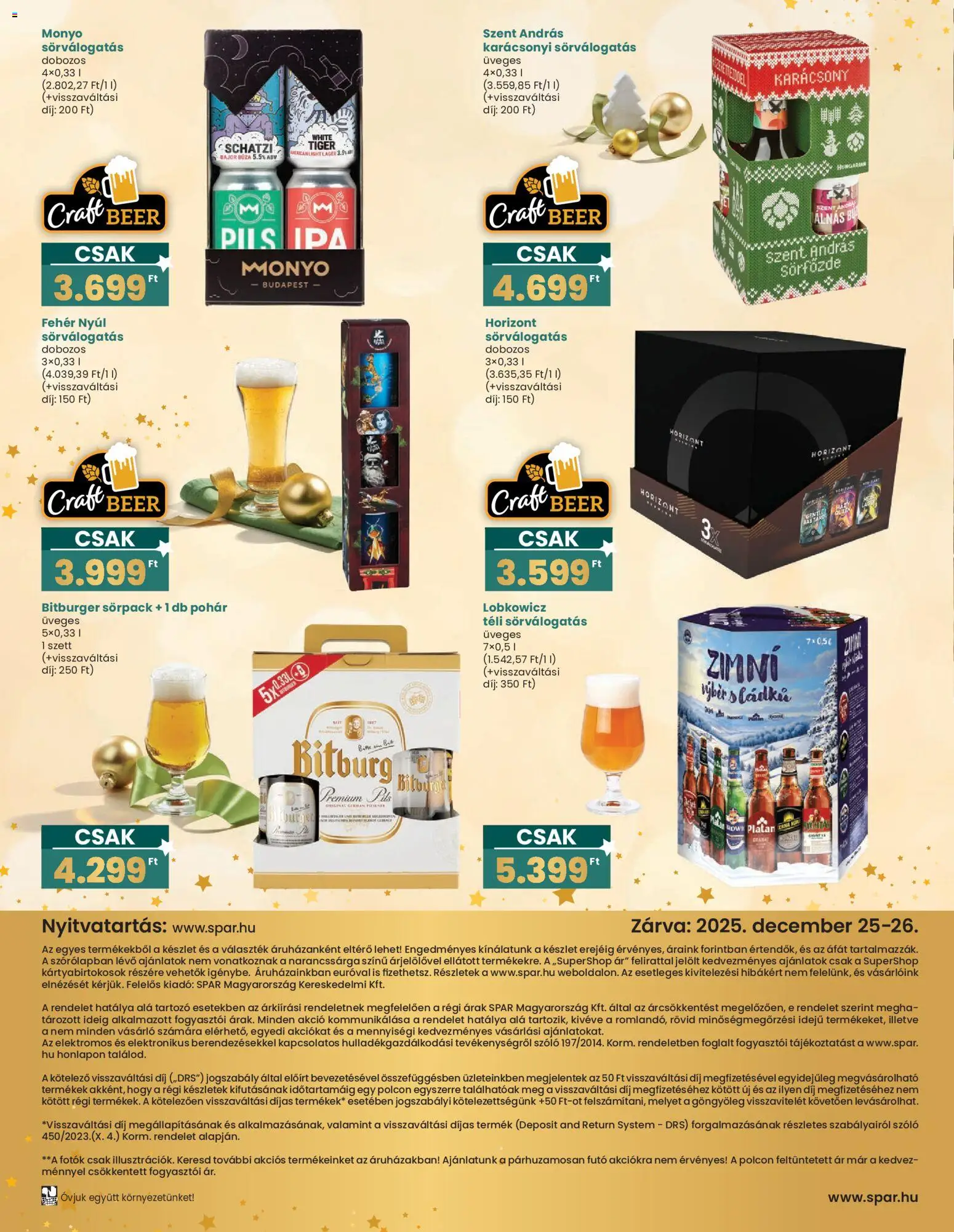 Interspar akciós ujság - amely érvényes a következő dátumtól: 20.12.2025 | Oldal: 48 | Termékek: Szőlő, Pohár