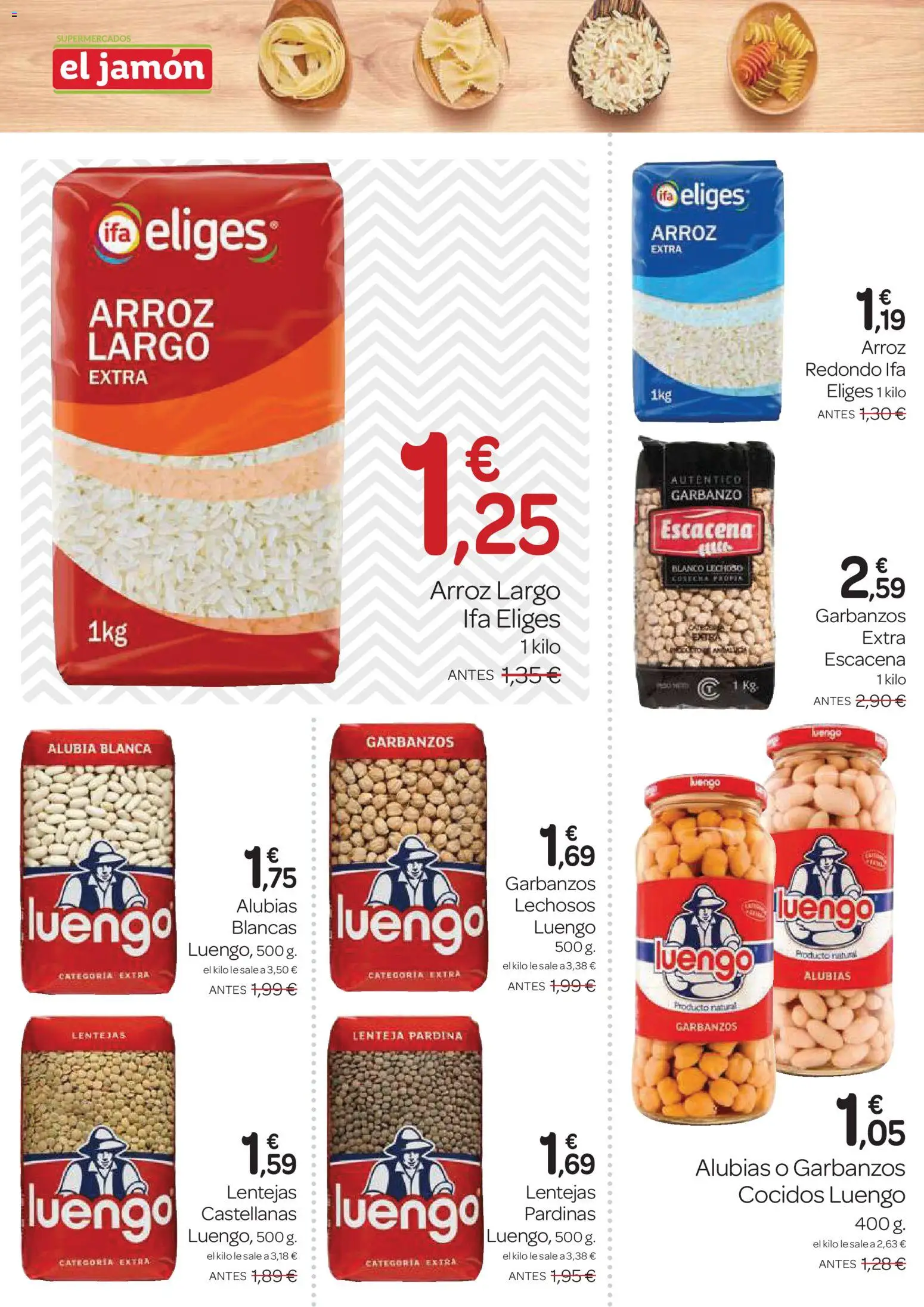 Supermercados El Jamón folleto │ válido desde el 29.01.2026 | Página: 6 | Productos: Jamón, Arroz