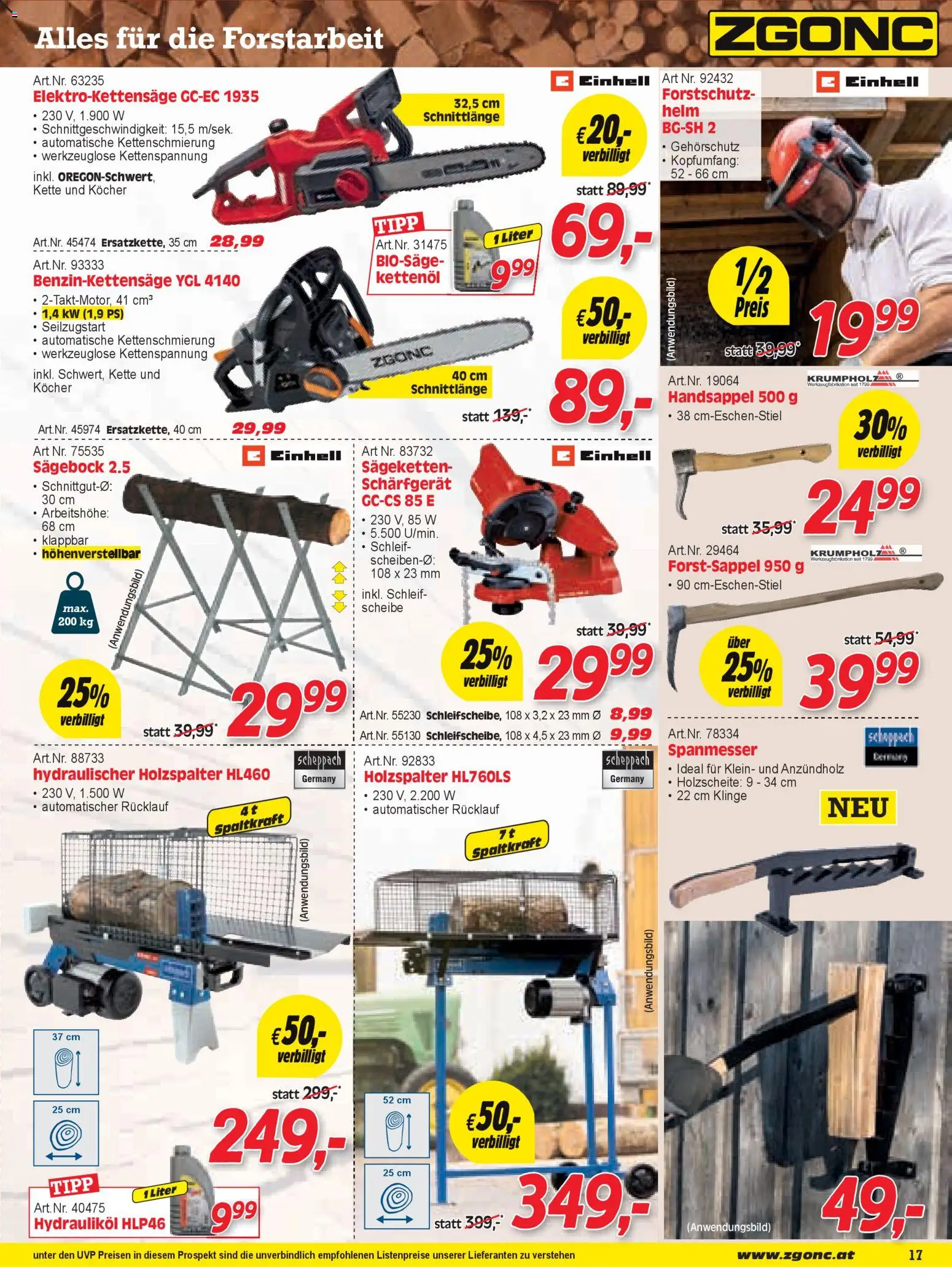 Zgonc Flugblatt Jänner I 2026 gültig ab 01.01.2025 | Seite: 17 | Produkte: Kocher