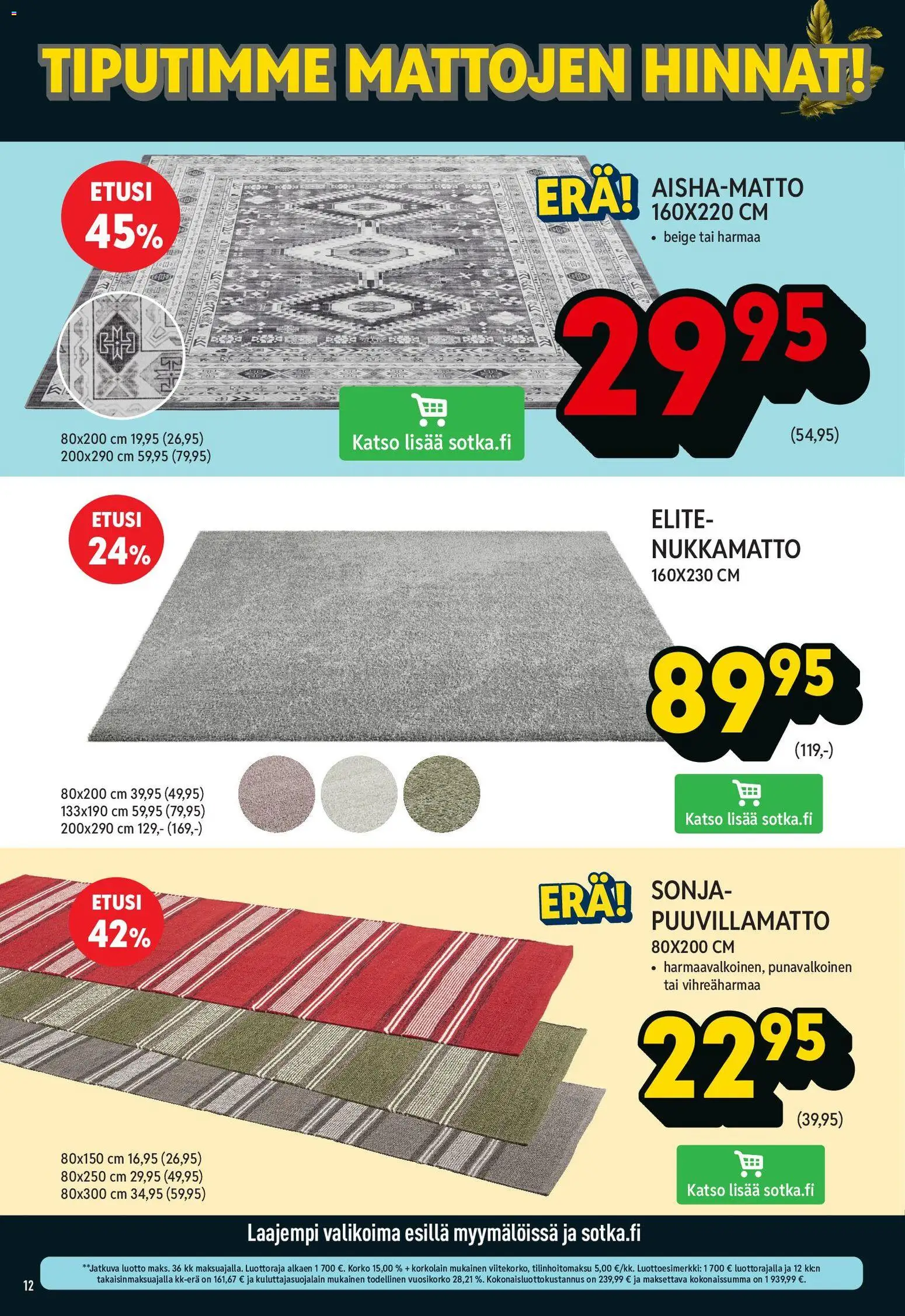 Sotka tarjoukset – voimassa 03.12.2025 alkaen | Sivu: 12