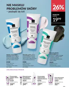 Pogląd oferty "Avon Katalog 3 2026" - ważna od 01.03.2026 | Strona: 121 | Produkty: Maseczki, Peeling