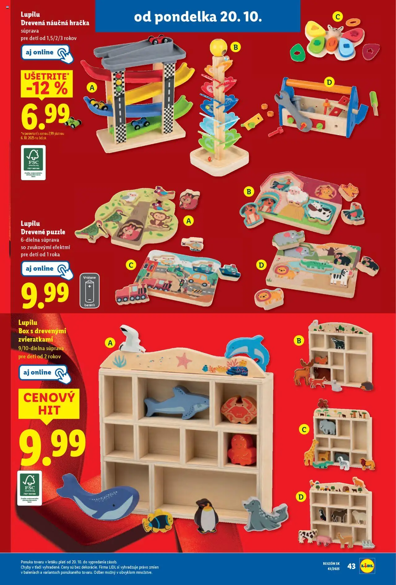 Nové Lidl akcie – leták je platný od 20.10.2025 | Strana: 59 | Produkty: Puzzle