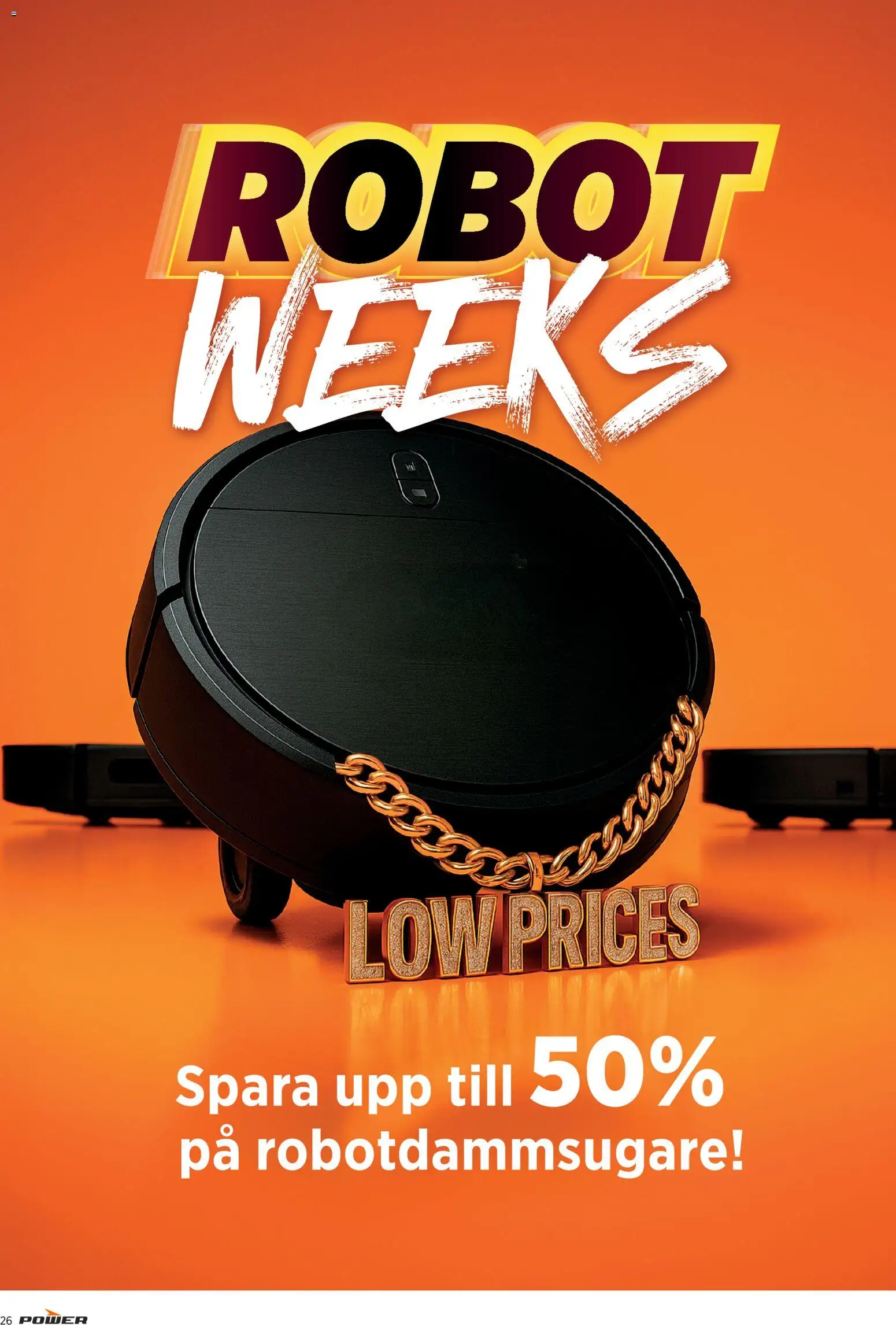 Power reklamblad aktuell från 30.03.2026 | Sida: 26 | Produkter: Robotdammsugare