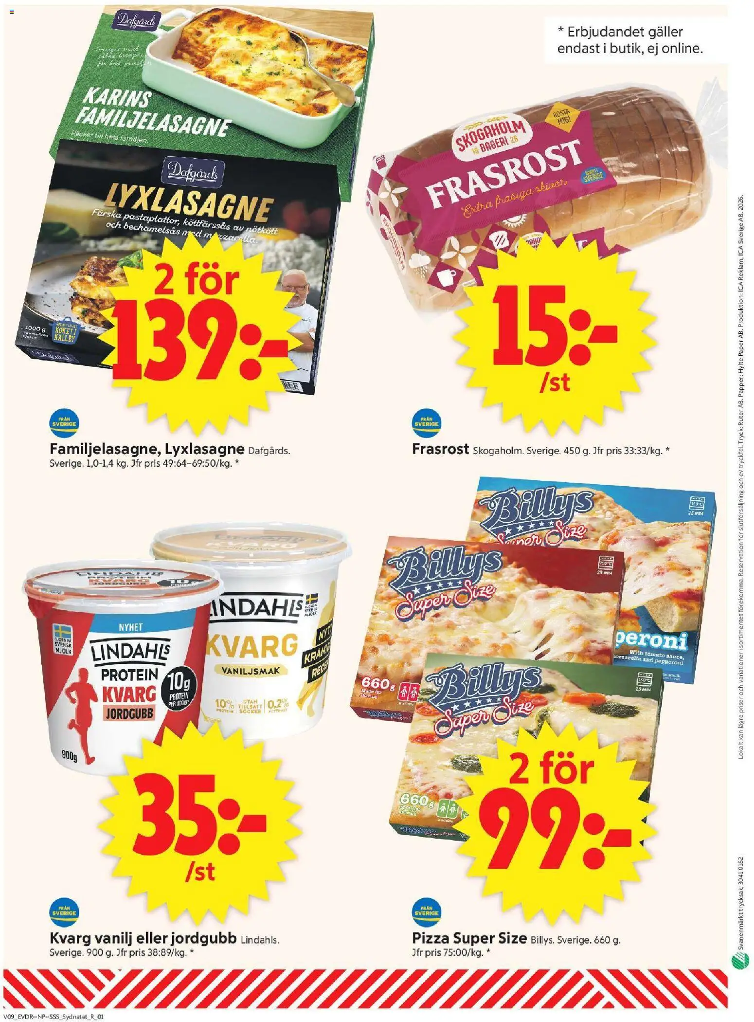 ICA Supermarket reklamblad aktuell från 23.02.2026 | Sida: 14