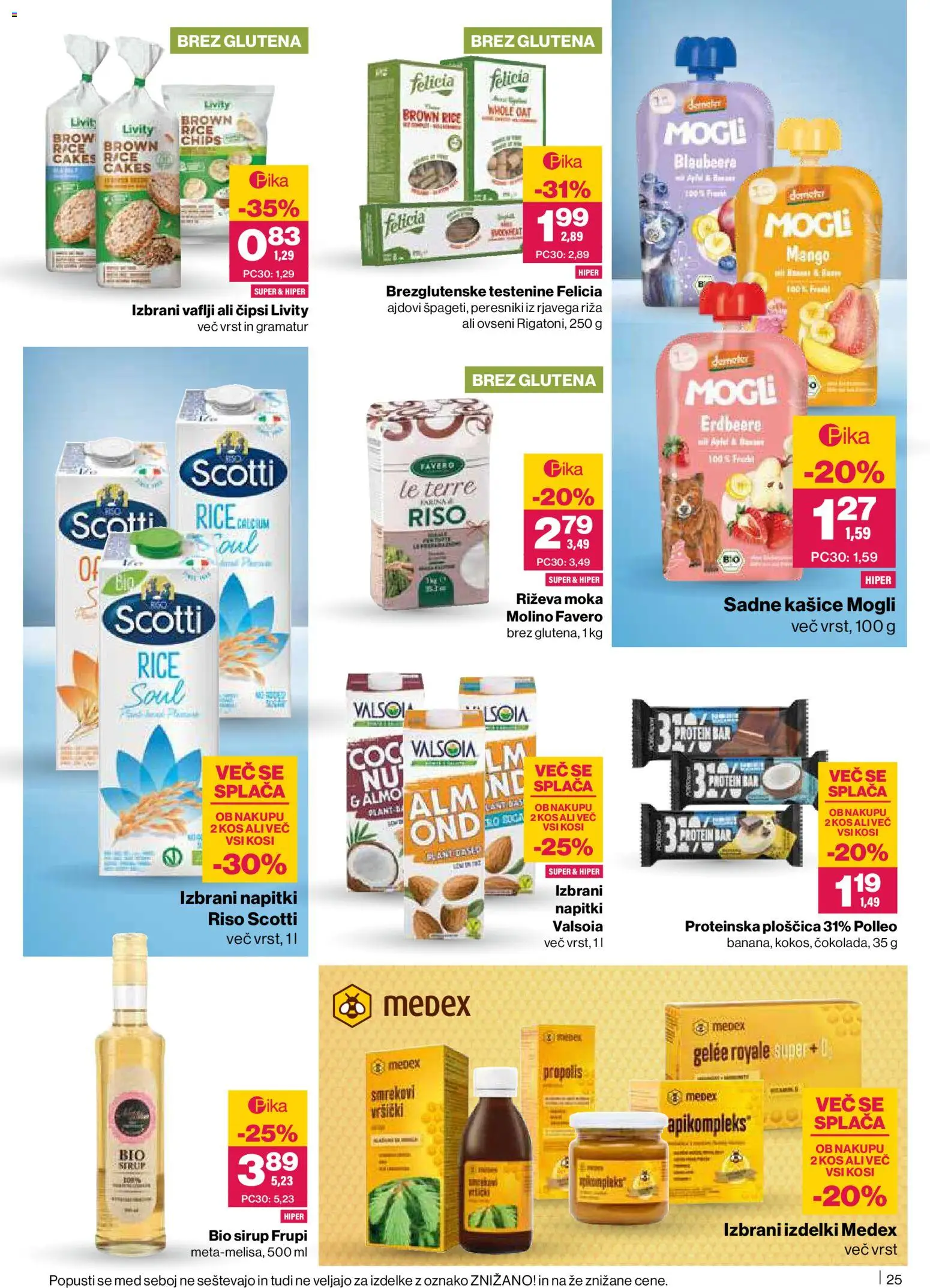 Novi Mercator katalog ponudbe – veljaven od 05.02.2026 | Stran: 25 | Izdelki: Sirup, Kos, Testenine, Mango