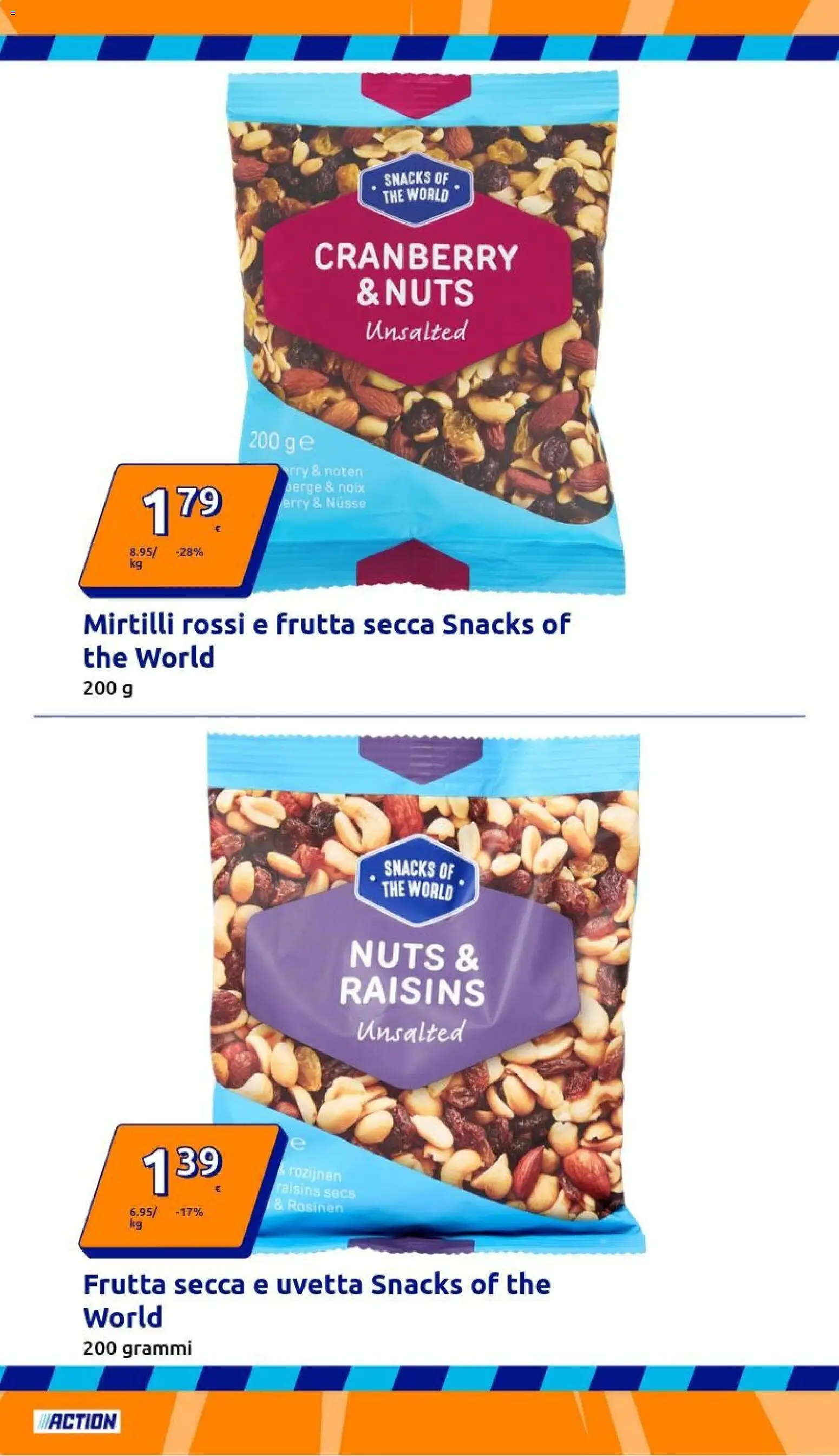 Volantino Action del 28.01.2026 | Pagina: 30 | Prodotti: Frutta, Mirtilli, The