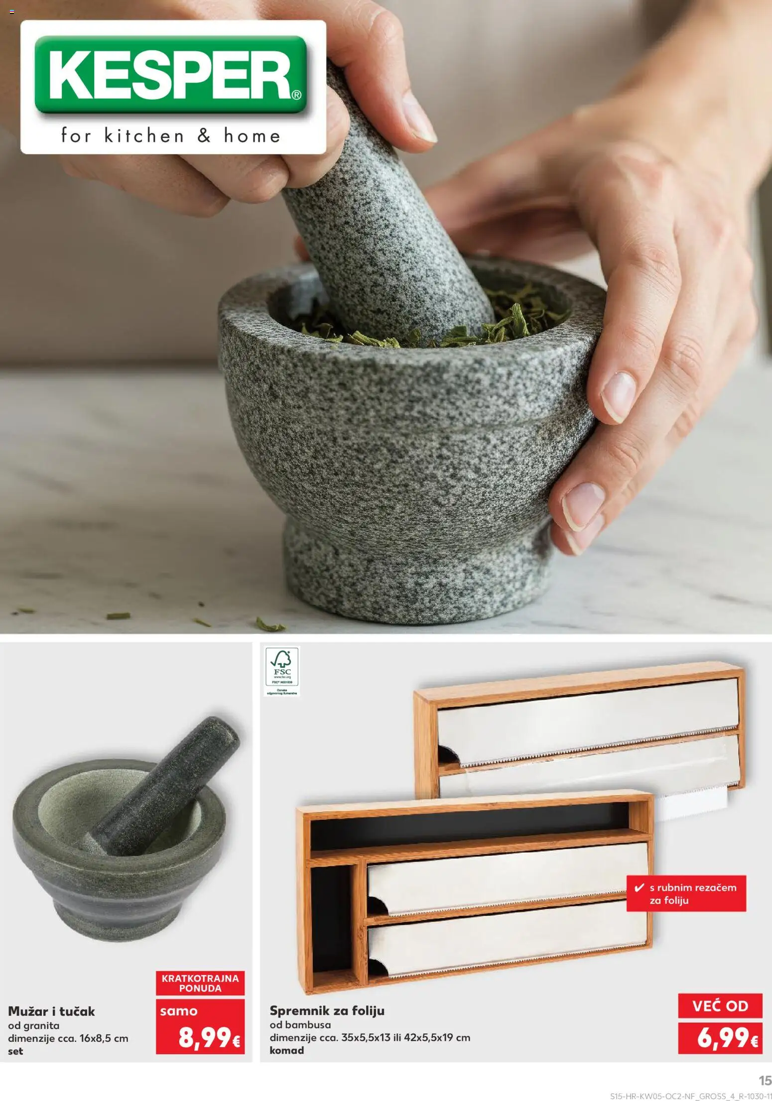 Kaufland HR akciós ujság - amely érvényes a következő dátumtól: 28.01.2026 | Oldal: 15