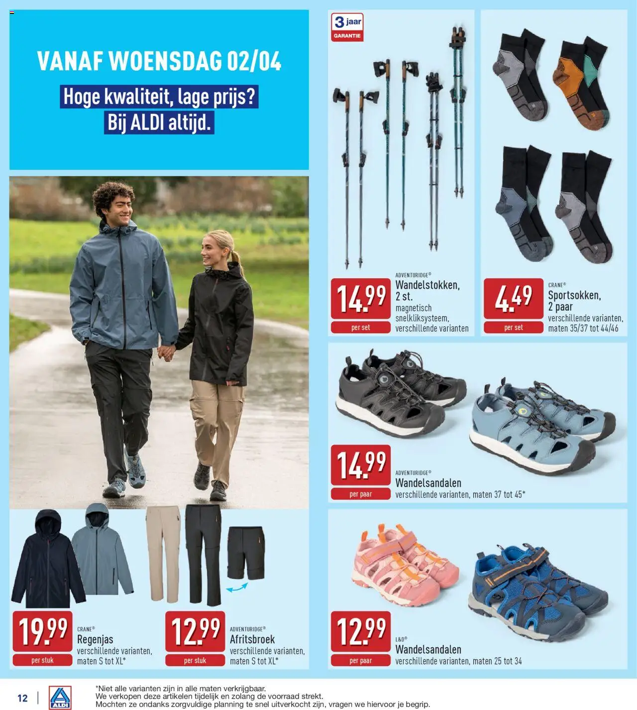 {H1} | Pagina: 12 | Producten: Regenjas