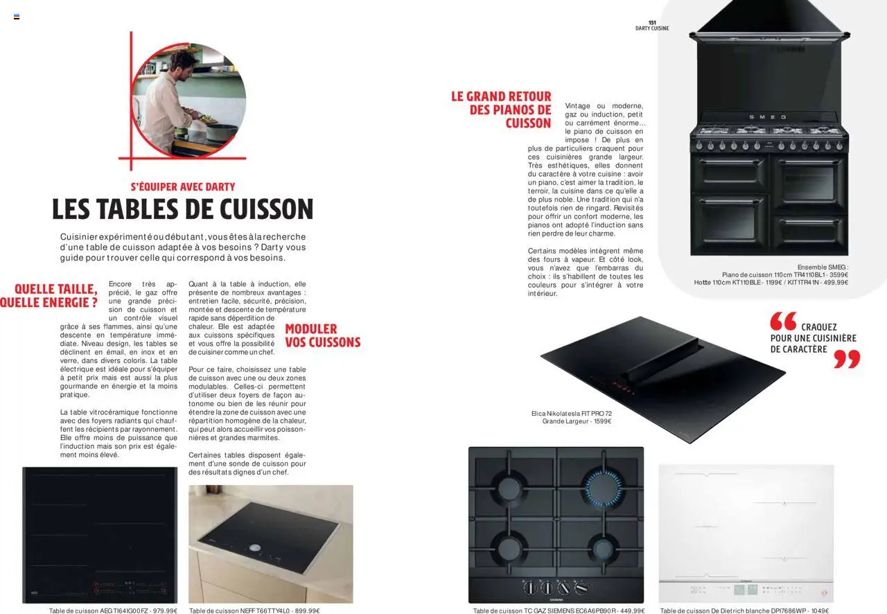 {H1} | Page: 76 | Produits: Mais, Piano, Table, Poisson