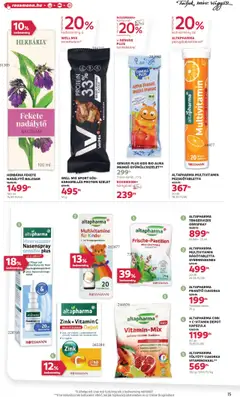 Rossmann akciós ujság - amely érvényes a következő dátumtól: 25.08.2025 | Oldal: 17
