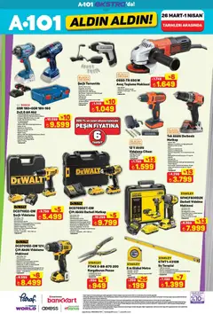 26.03.2026 tarihinden itibaren geçerli olan A101 kataloğu önizlemesi | Sayfa: 18