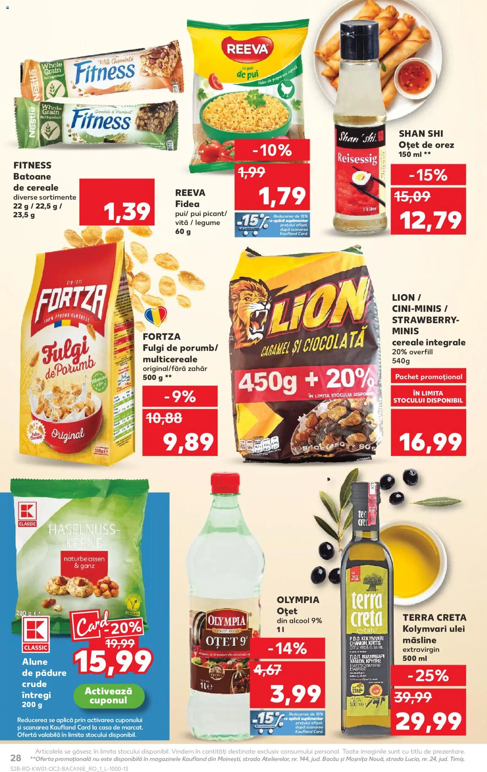 Noul catalog Kaufland – valabil de la 31.12.2025 | Pagină: 28 | Produse: Alune, Fulgi, Porumb, Zahăr