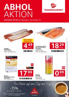 Transgourmet Flugblatt ab 28.09.2025 gültig