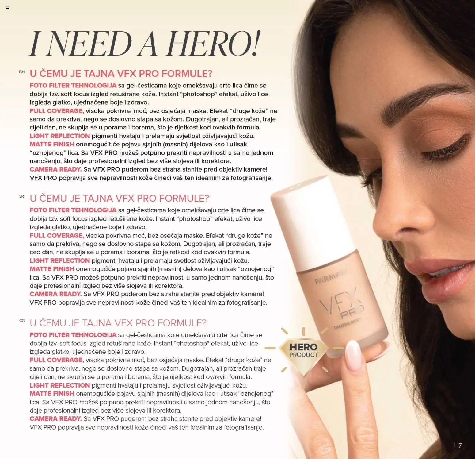 Farmasi katalog - važi od 01.01.2026 | Strana: 7 | Proizvode: Finish, Sto