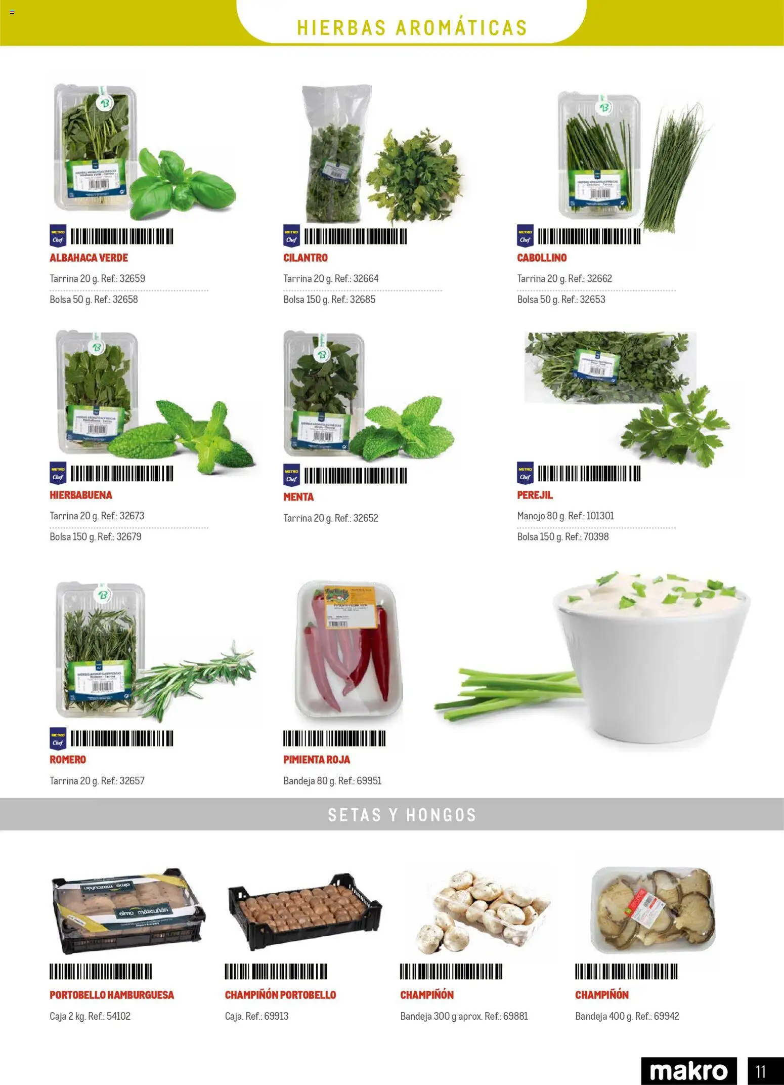 Makro - Especial Frutas y Verduras Canarias │ válido desde el 05.01.2026 | Página: 11 | Productos: Bolsa, Σοκολατούχο γάλα, Bandeja, Caja