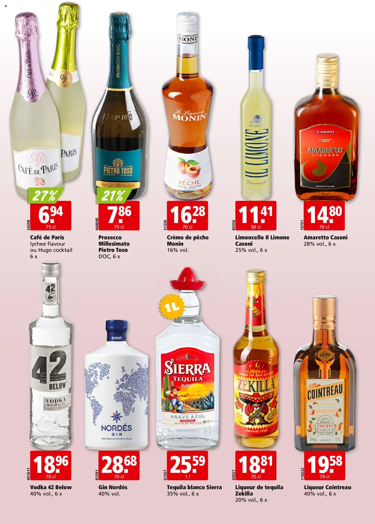 Aligro aktionen Chavannes, Matran, Genève, Sion – gültig ab 09.03.2026 | Seite: 26 | Produkte: Ipod, Gin, Creme