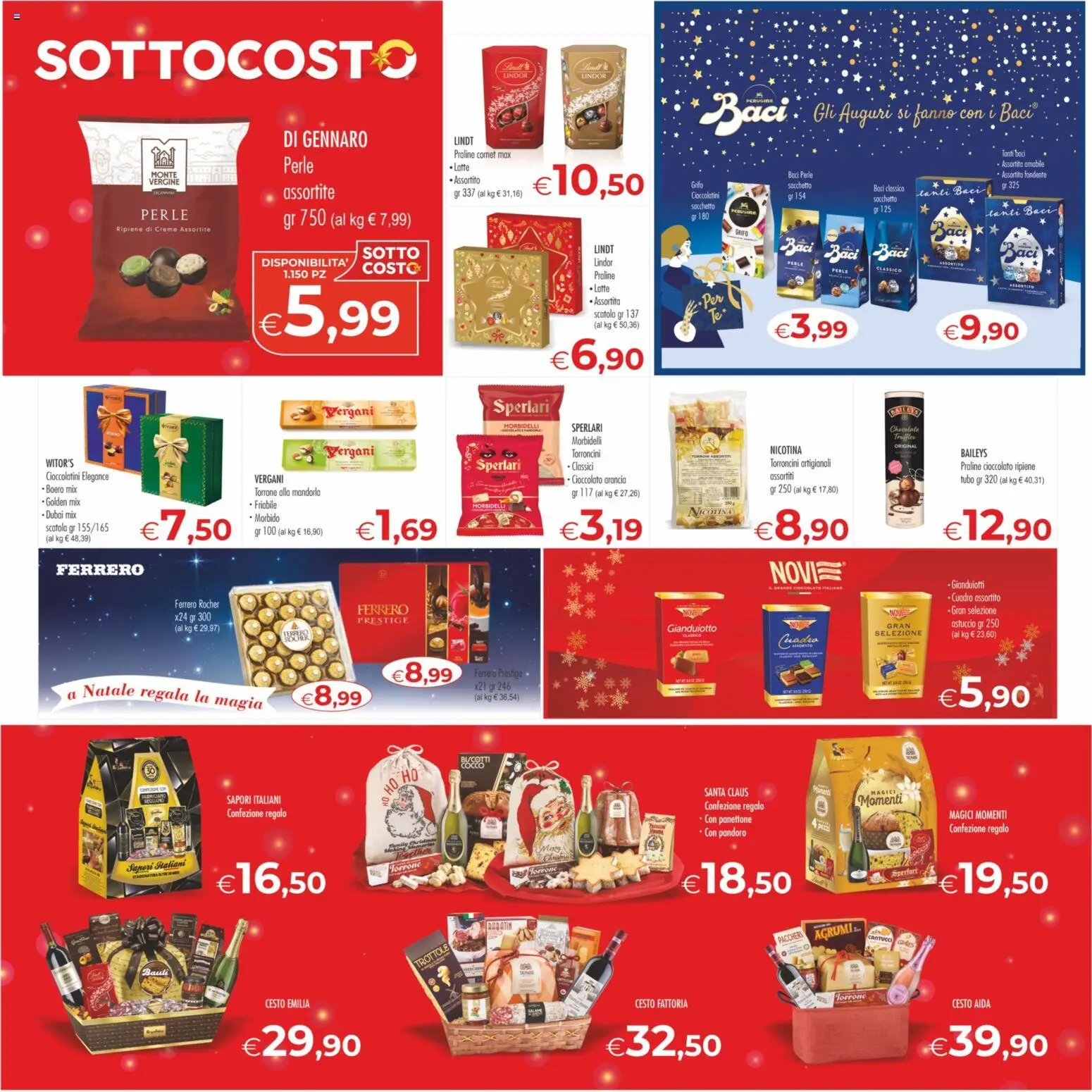 Volantino MerSi Supermercati del 29.11.2025 | Pagina: 2 | Prodotti: Agrumi, Pandoro, Panettone, Cocco