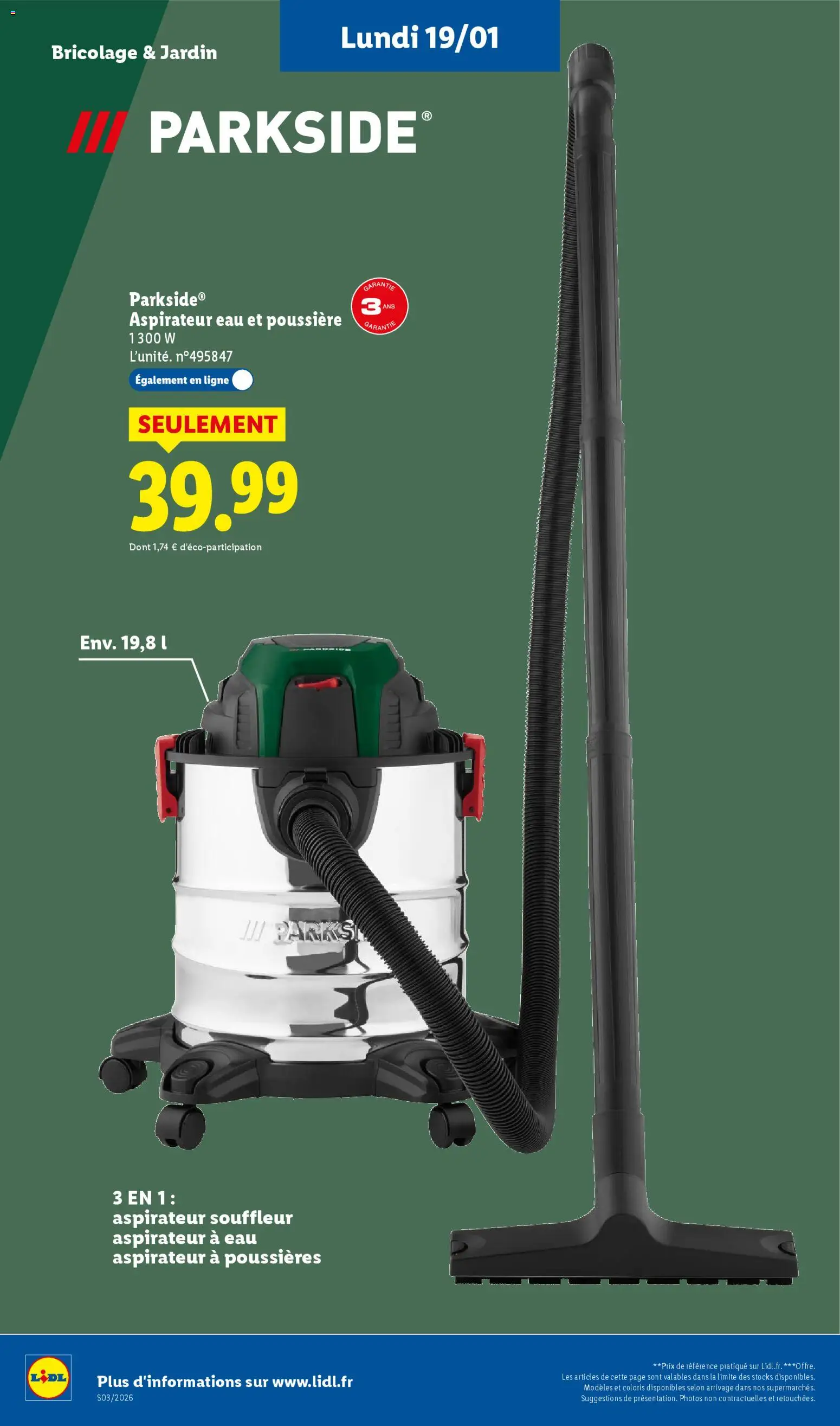 {H1} | Page: 58 | Produits: Aspirateur, Aspirateur eau et poussière