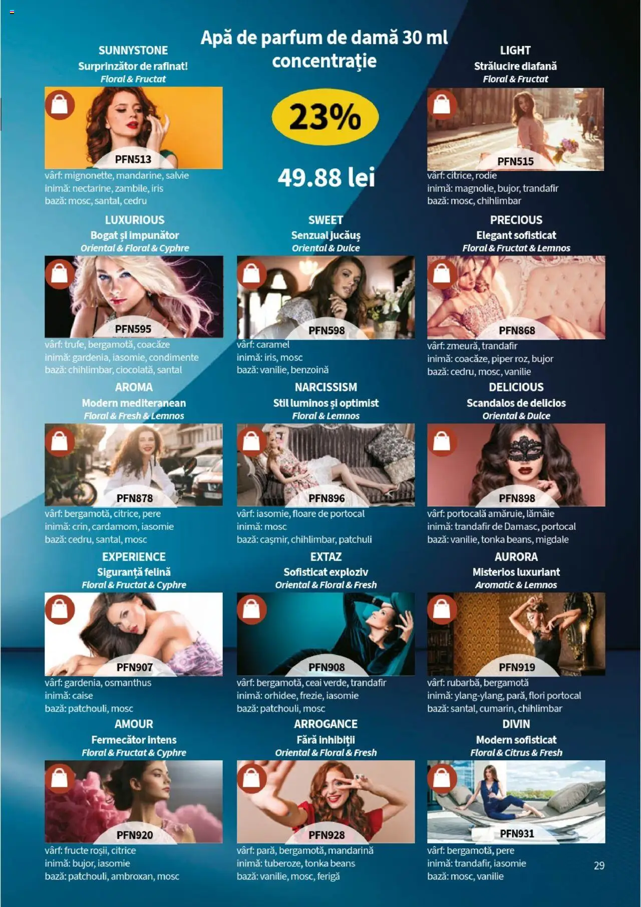Noul catalog Lady’s – valabil de la 25.09.2025 | Pagină: 31 | Produse: Parfum, Migdale, Ceai, Fructe