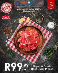 Preview of Take n Pay specials valid from 27.08.2025