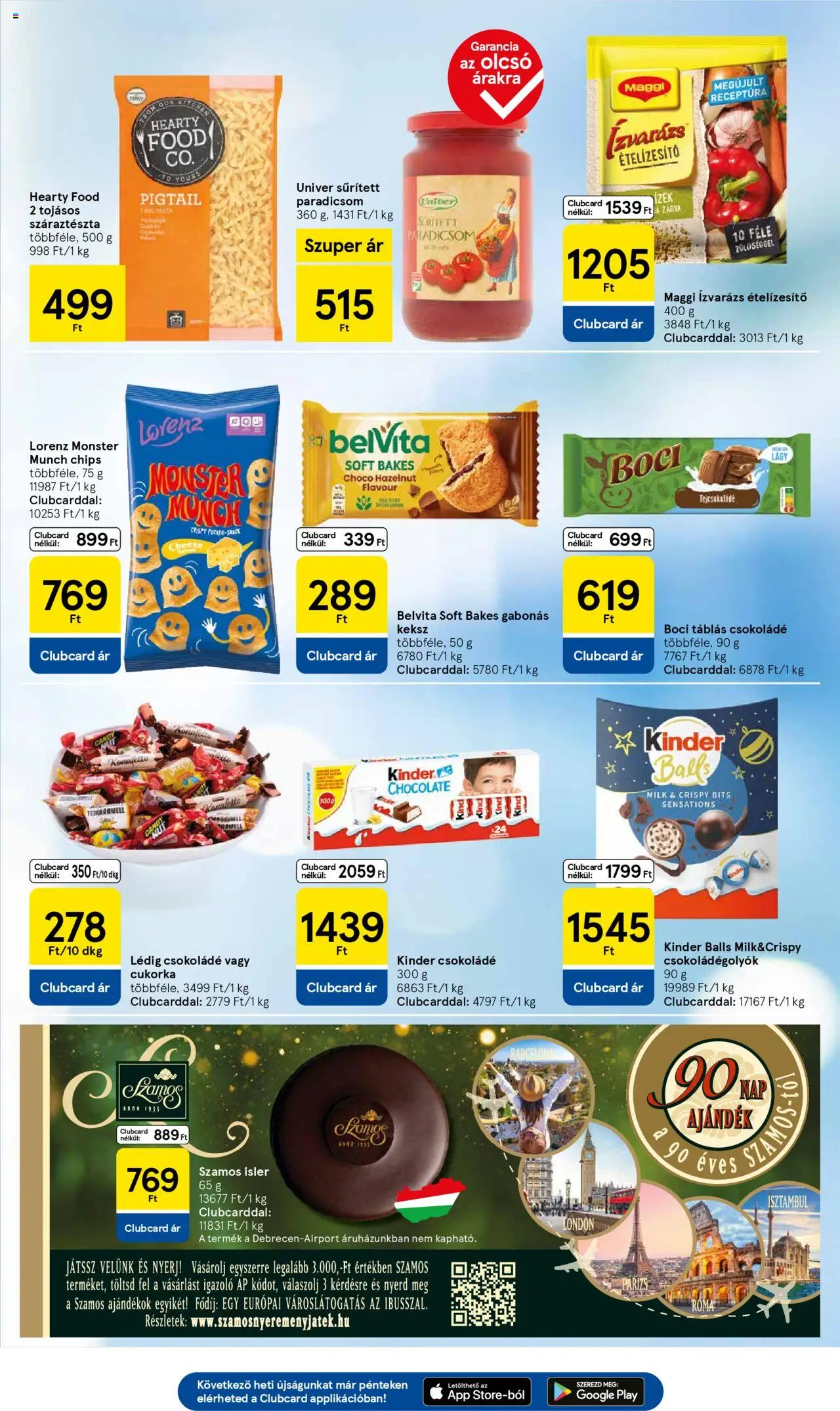 Tesco akciós ujság - amely érvényes a következő dátumtól: 16.10.2025 | Oldal: 23 | Termékek: Sűrített paradicsom, Maggi, Száraztészta, Ételízesítő