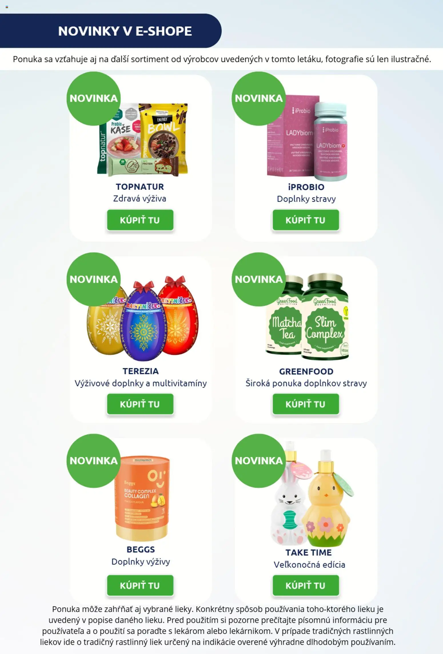 Nové BENU Lekáreň akcie – leták je platný od 01.03.2026 | Strana: 4 | Produkty: Protein