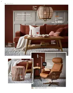 Mio - erbjudanden - Förhandsvisning av reklamblad från butik Mio aktuell från 01.09.2025 | Sida: 46 | Produkter: Puff, Filt, Soffa, Soffbord