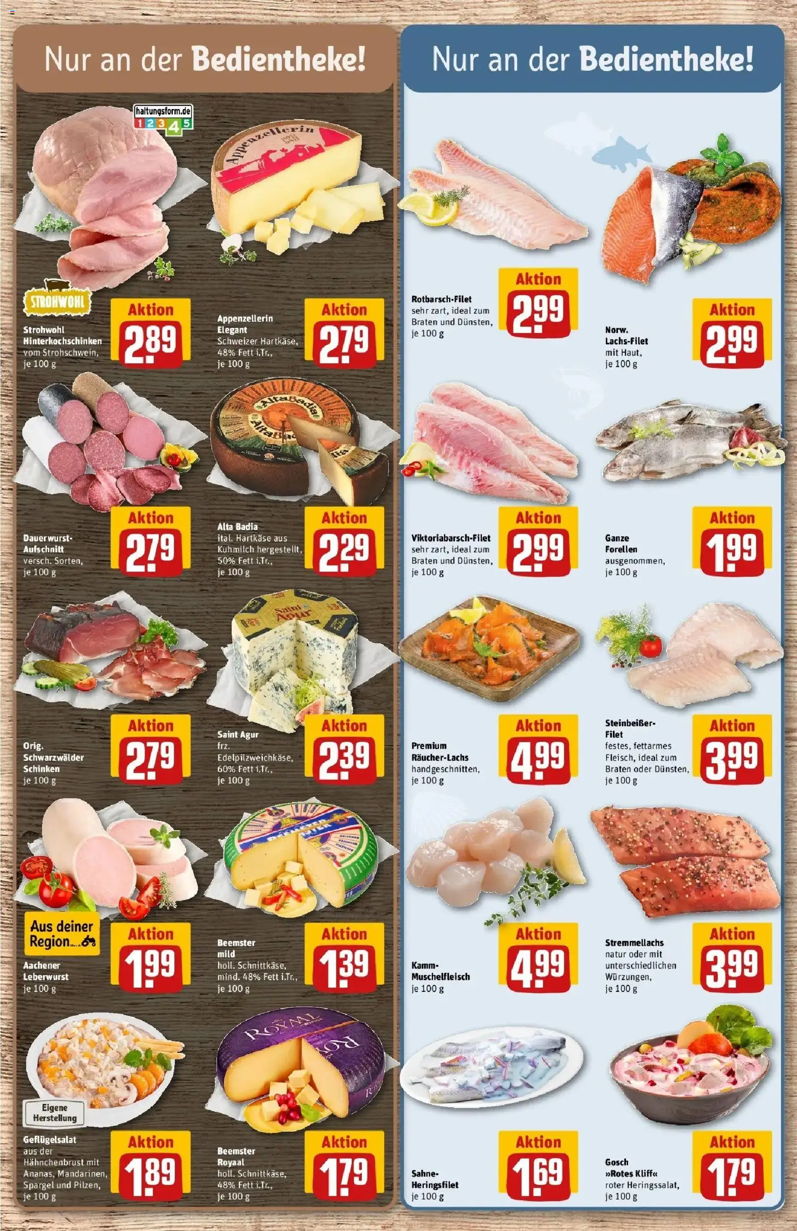 Rewe Prospekt Aachen / Walheim	 – gültig ab 30.03.2026 | Seite: 11 | Produkte: Spargel, Räucherlachs, Sahne, Hahnchenbrust