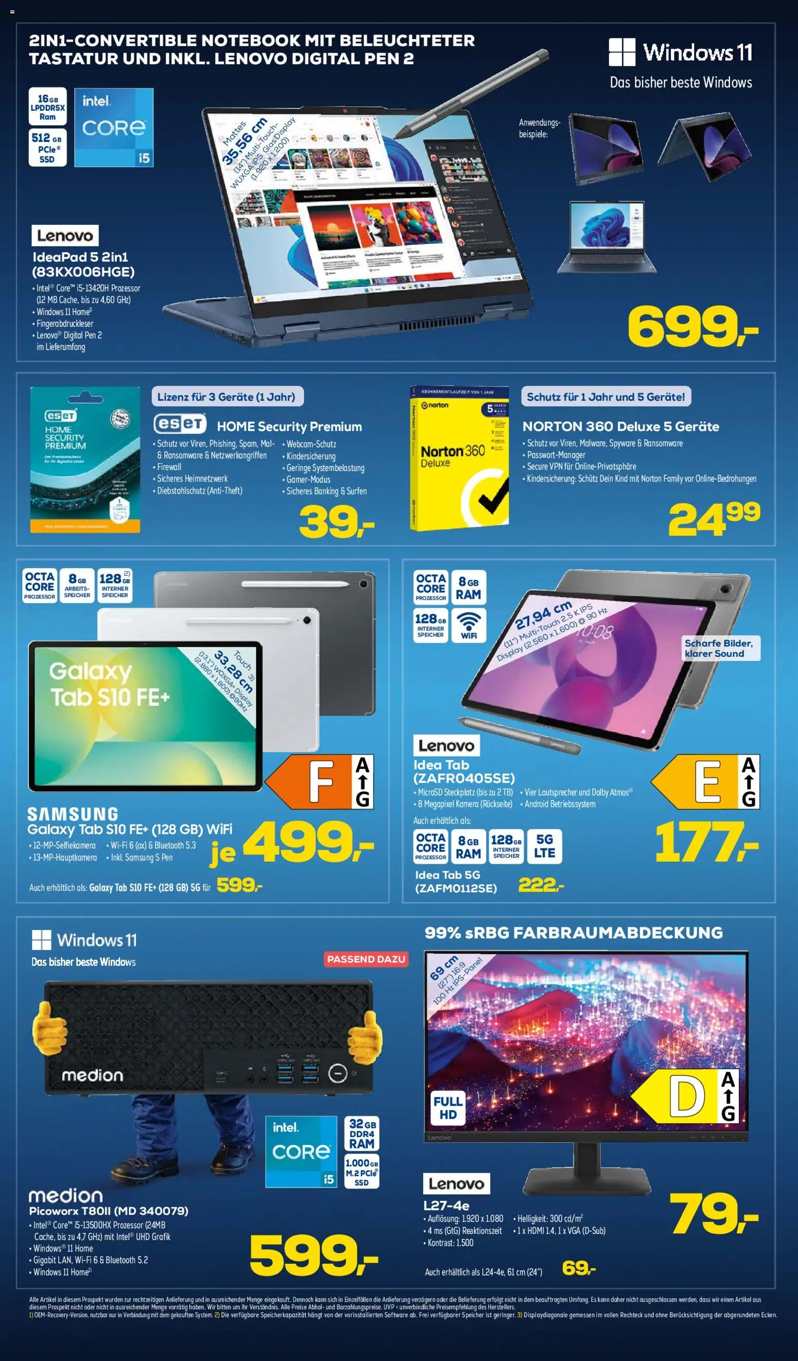 Euronics  Aktueller Prospekt – gültig ab 24.12.2025 | Seite: 4 | Produkte: Kamera, Lenovo, Samsung, Notebook