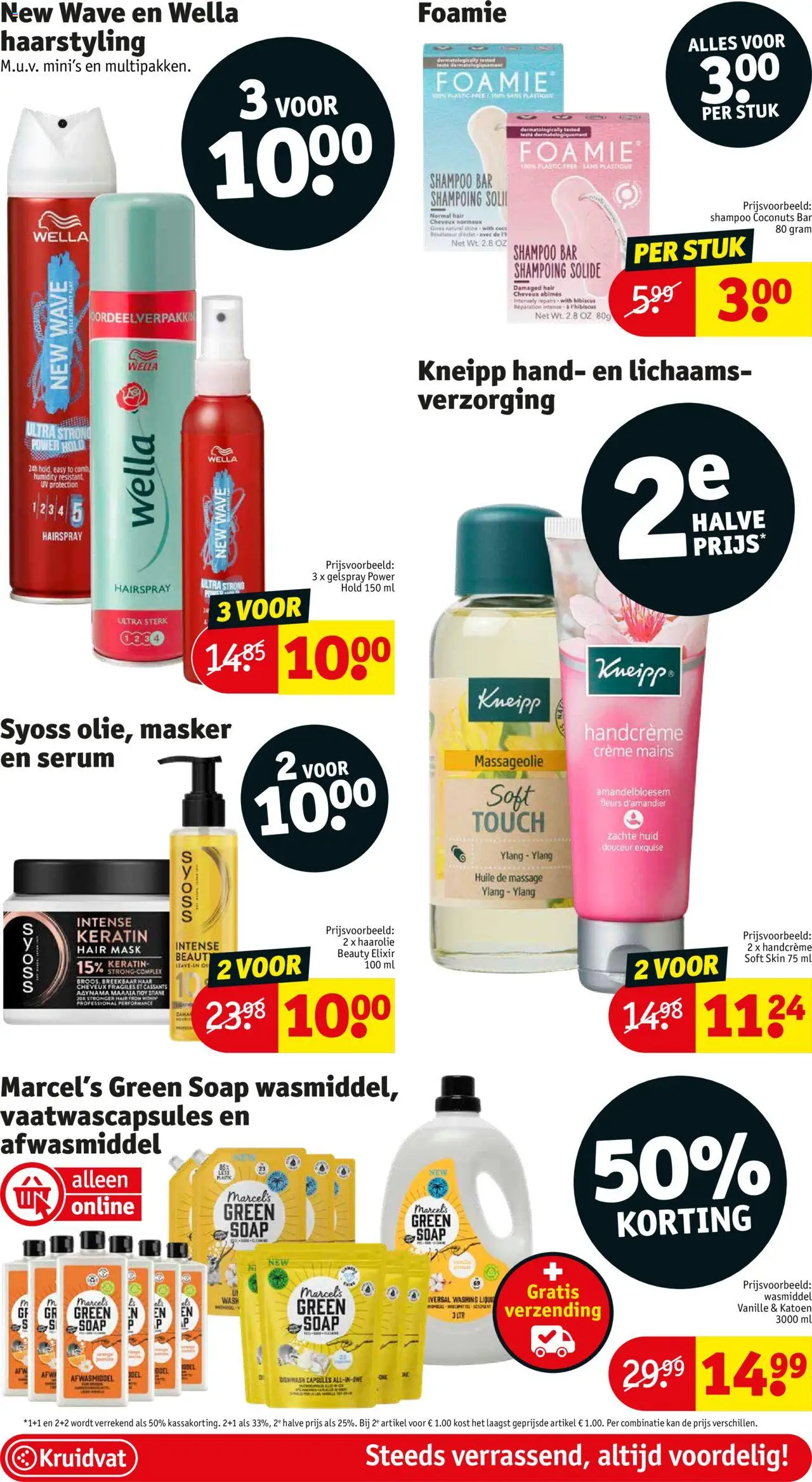  | Pagina: 20 | Producten: Crème, Handcrème, Wasmiddel, Kan