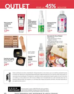 Ofertele Avon valabile de la 01.10.2025 | Pagină: 180 | Produse: Apă de parfum, Body, Cremă, Apă