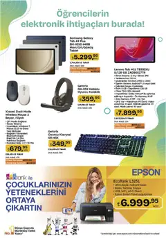 Migros Katalog - 5M Migroskop Dijital - 11.09.2025 tarihinden itibaren geçerlidir | Sayfa: 136 | Ürünler: Pil, Tablet, Kulaklık, Kamera