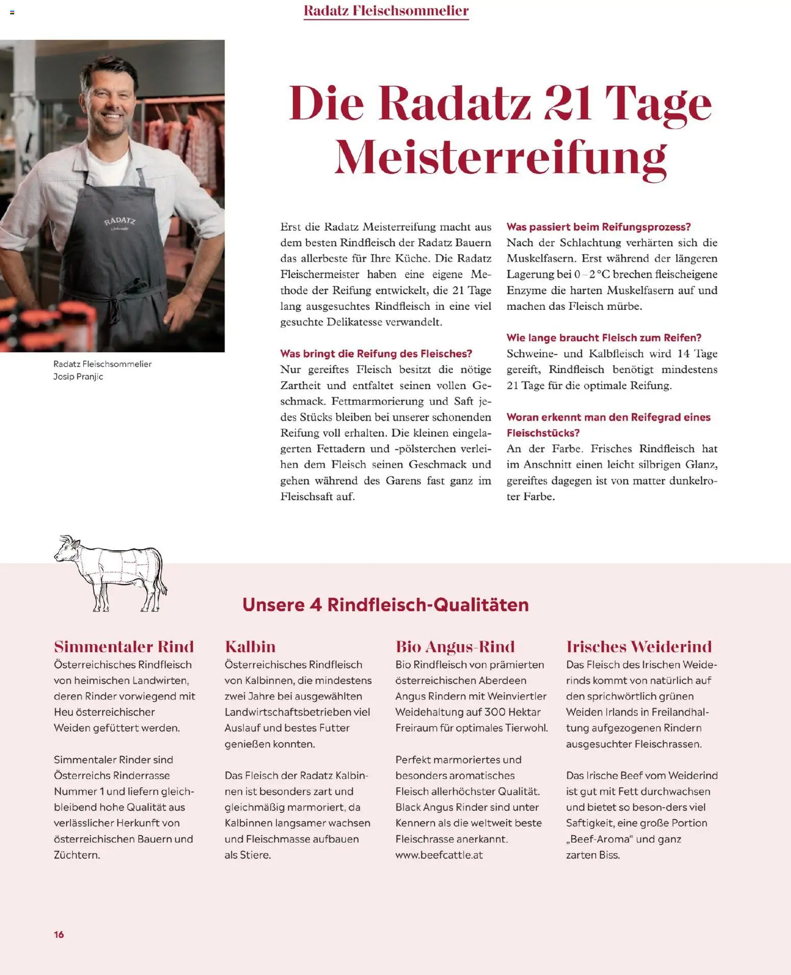 Radatz Schmeckt gültig ab 01.11.2025 | Seite: 16 | Produkte: Saft, Rindfleisch