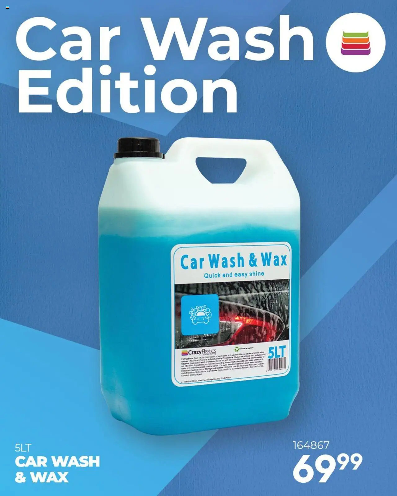 New Crazy Plastics catalogue – valid from 09.09.2025 | Page: 6 | Products: Car wash, Wax