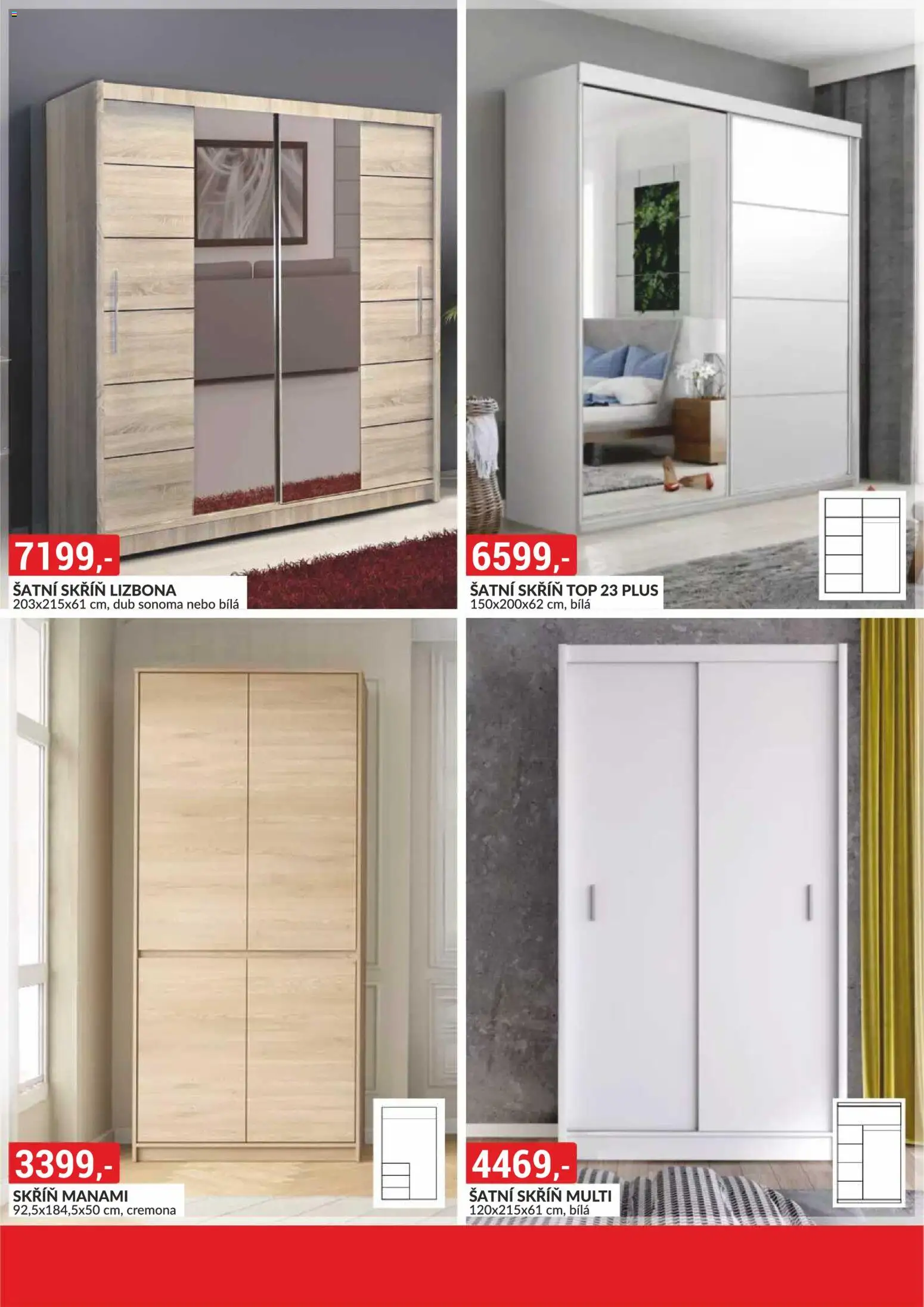 BAUMAX leták - Bydlení na míru podle vašeho stylu od 01.02.2026 | Strana: 48 | Produkty: Šatní skříň, Skříň