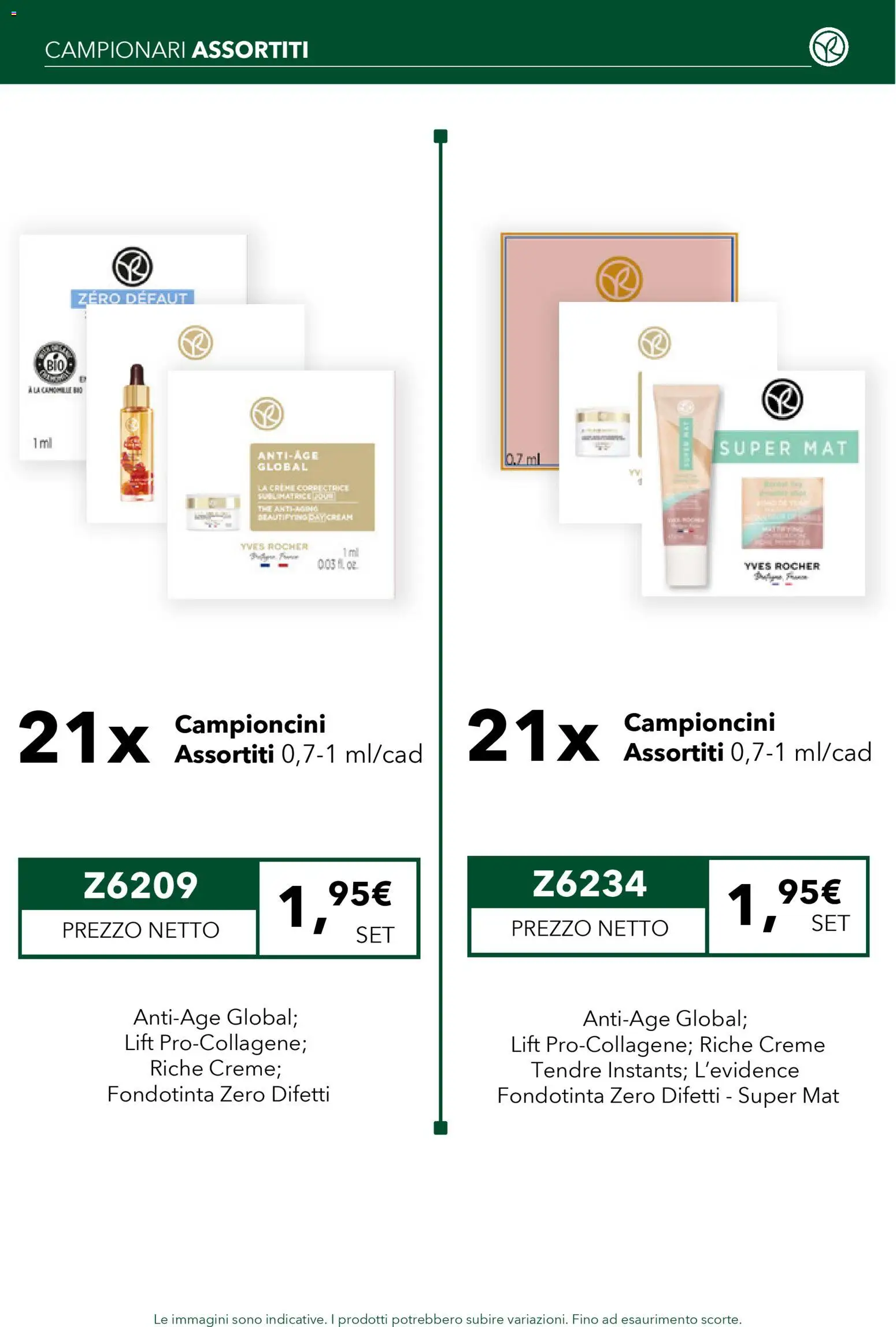 Volantino Yves Rocher del 11.11.2025 | Pagina: 17 | Prodotti: Fondotinta, The