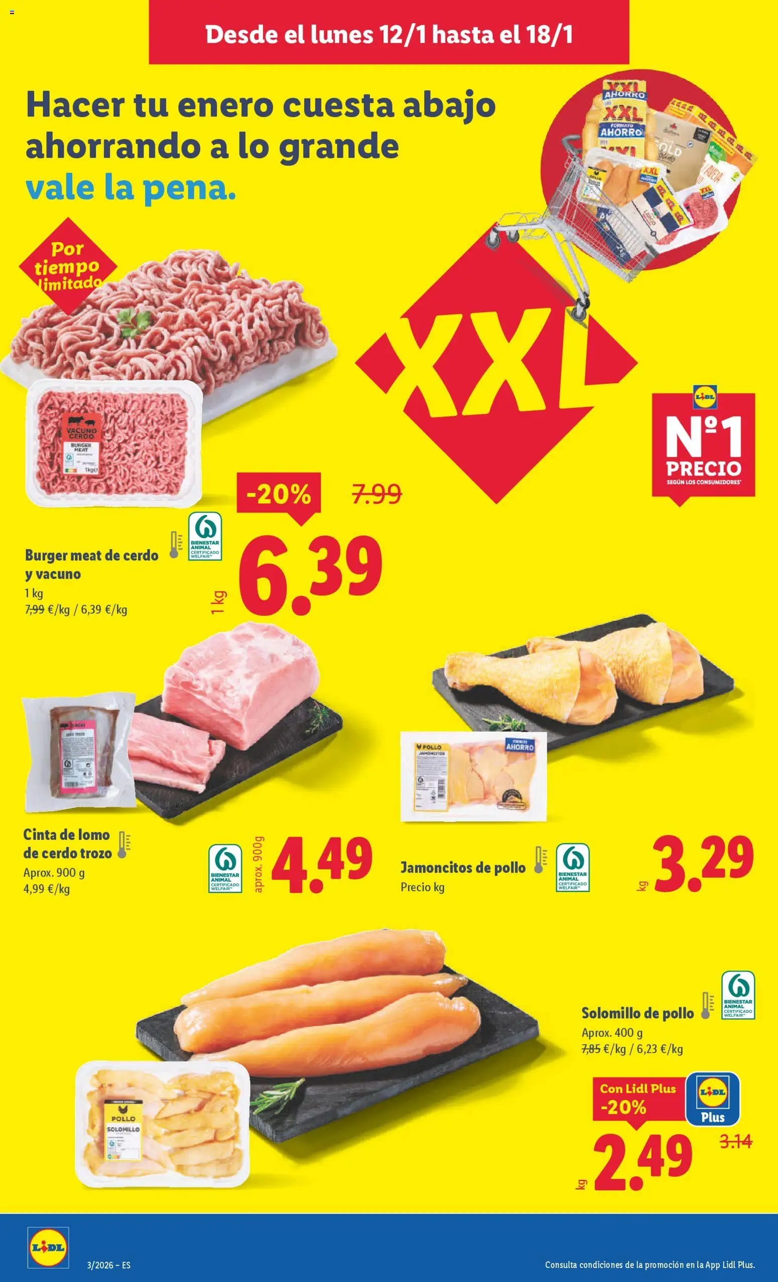 Lidl folleto │ válido desde el 12.01.2026 | Página: 6 | Productos: Cerdo