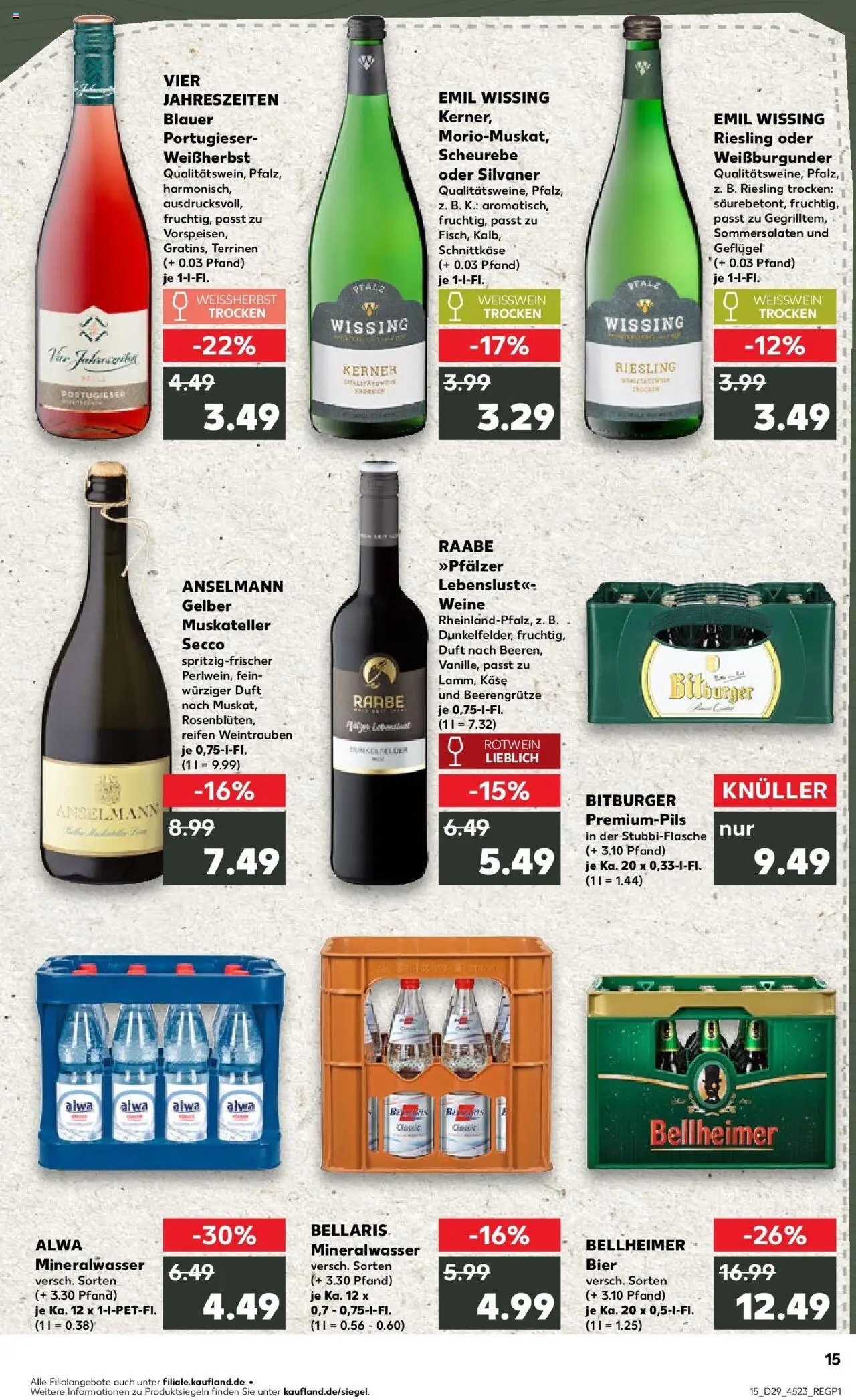 Kaufland prospekt Landau In Der Pfalz	 - gültig ab dem 21.07.2025 | Seite: 28 | Produkte: Bitburger, Rotwein, Burger, Duft