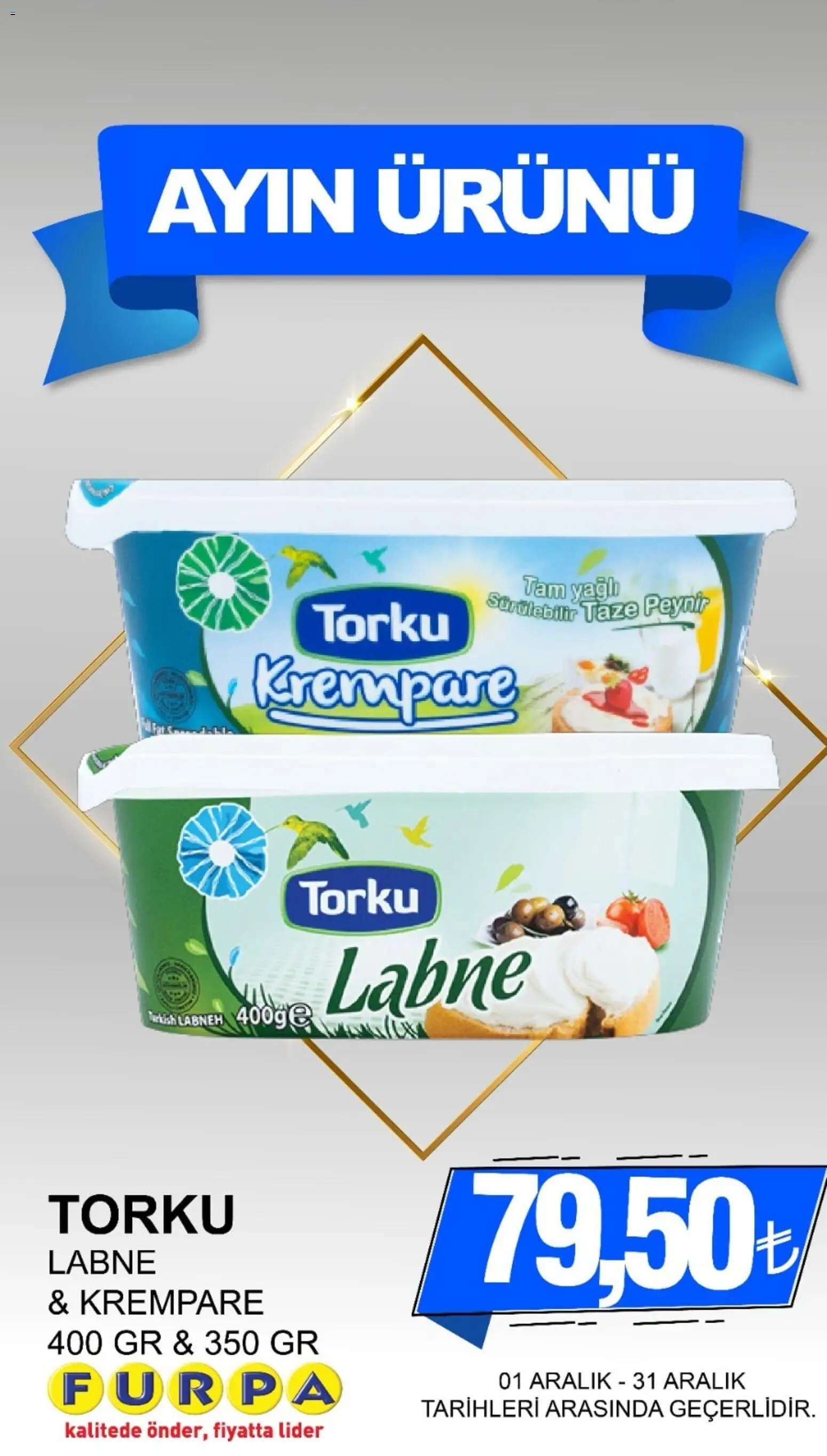 Furpa Ayın Ürünleri - 01.12.2025 tarihinden itibaren geçerlidir | Sayfa: 26 | Ürünler: Peynir