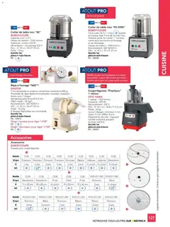 METRO - Prévisualisation de METRO - CHR Équipement valide à partir de 01.01.2025 | Page: 127 | Produits: Poids, Table, Fromage, Chapelure
