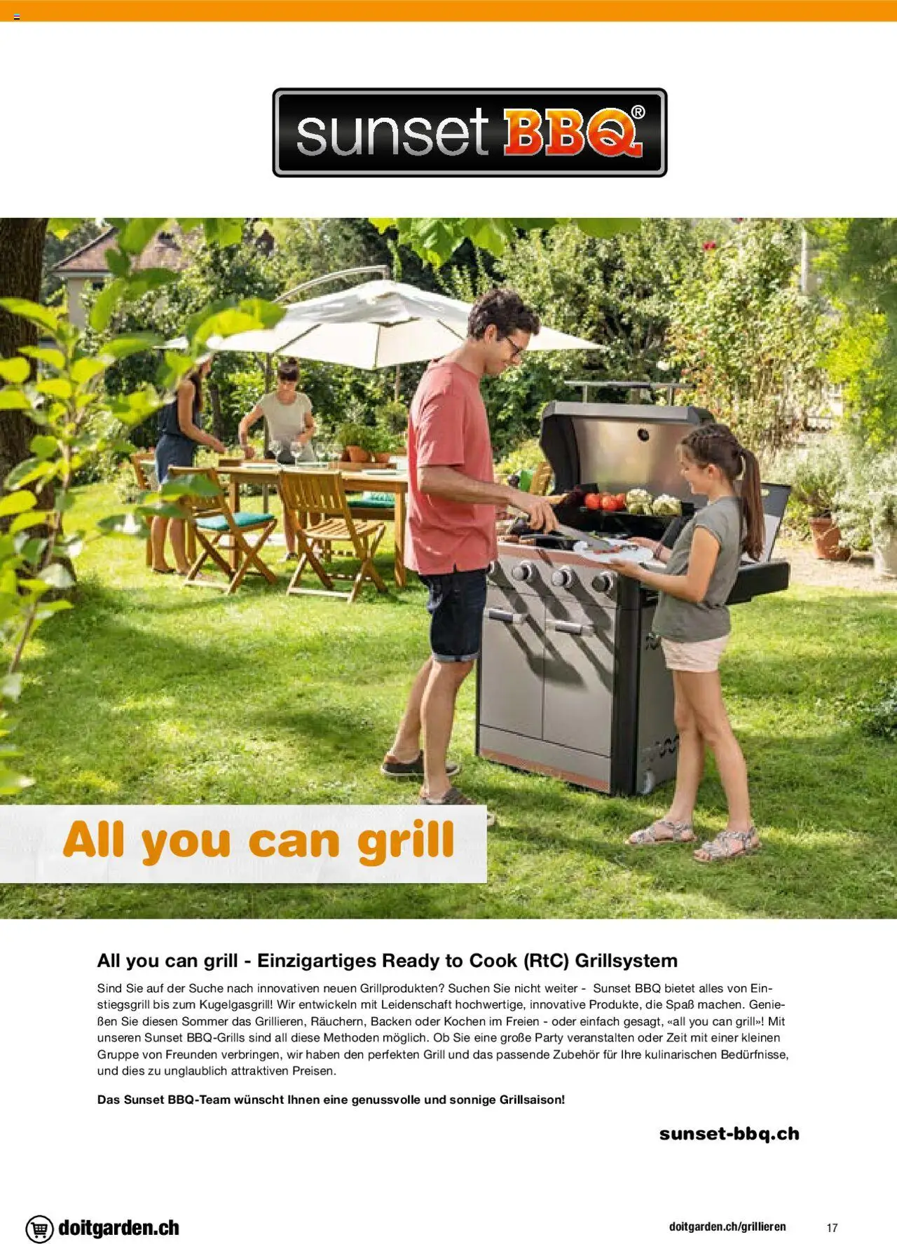 DO IT+GARDEN MIGROS Aktionen Grill  ab 26.02.2024 | Seite: 17 | Produkte: Grill